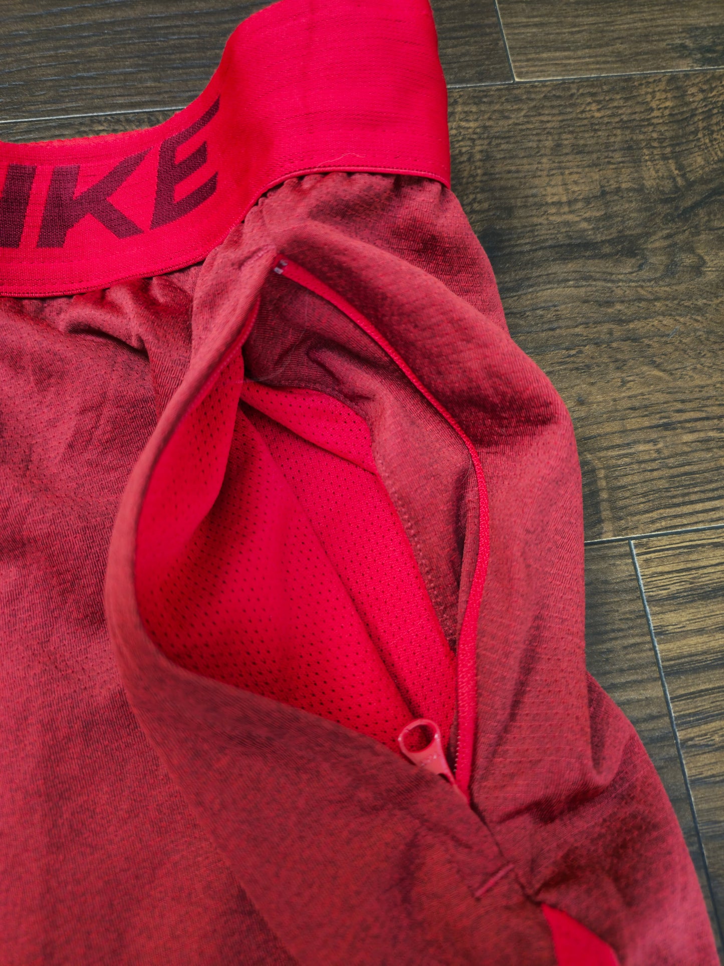 Nike Dri-Fit Deep Red Activewear Shorts - M/Medium