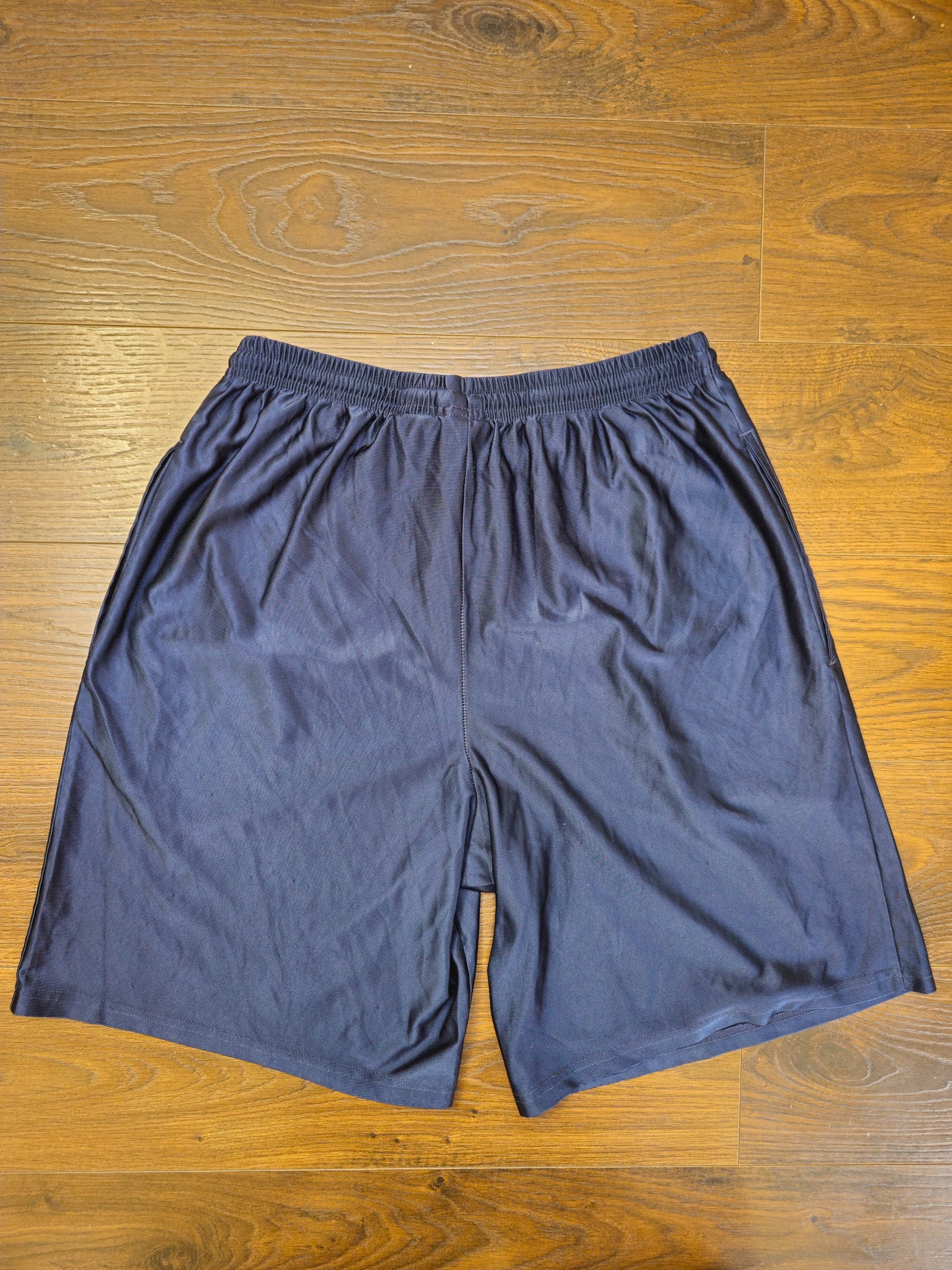 Nike Vintage Silver Tag Navy Activewear Shorts - L/Large