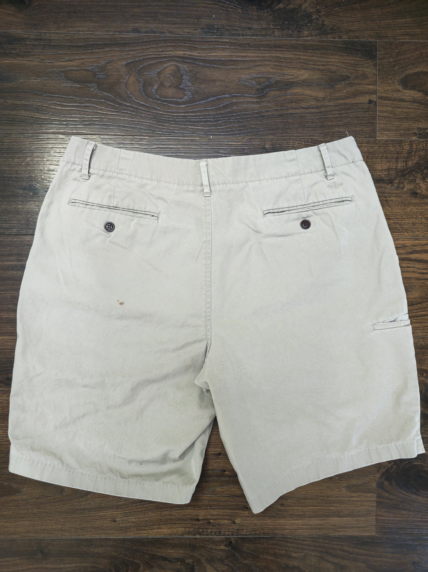 Men’s Beige Dockers Chino Shorts - W36/L9 – Smart Casual Cotton Summer Shorts