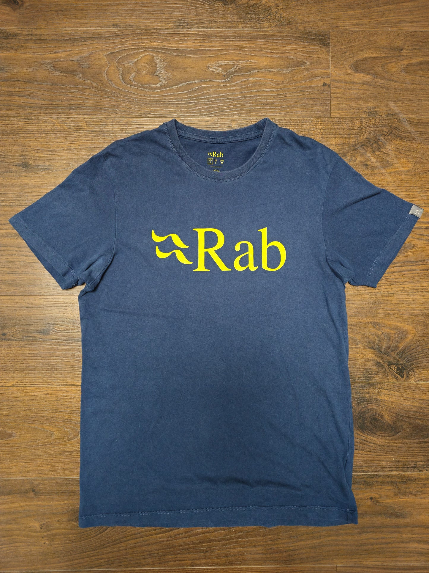 Mens Rab Casual Navy T-Shirt - S/Small