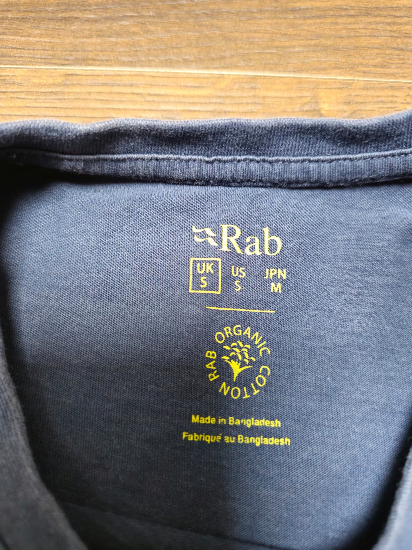 Mens Rab Casual Navy T-Shirt - S/Small