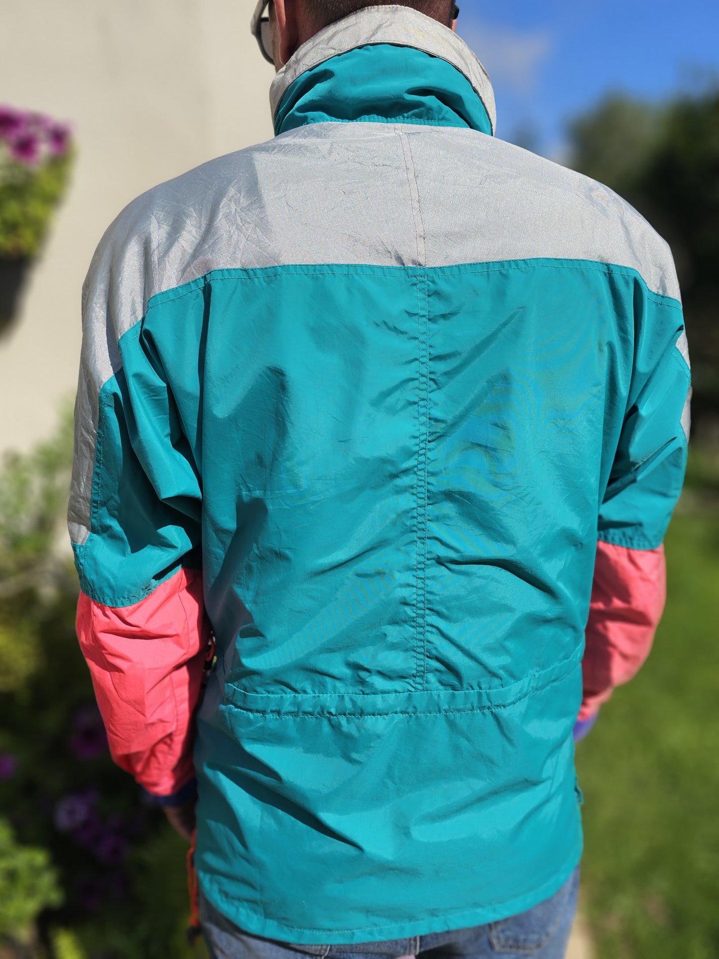 Rare 90's Vintage Columbia Windbreaker/Rain Coat/Jacket - M/Medium