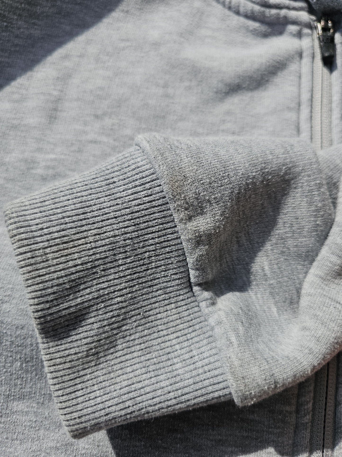 MP My Protein Activewear Full Zip Grey Hoodie Sweatshirt Jacket - M/Medium