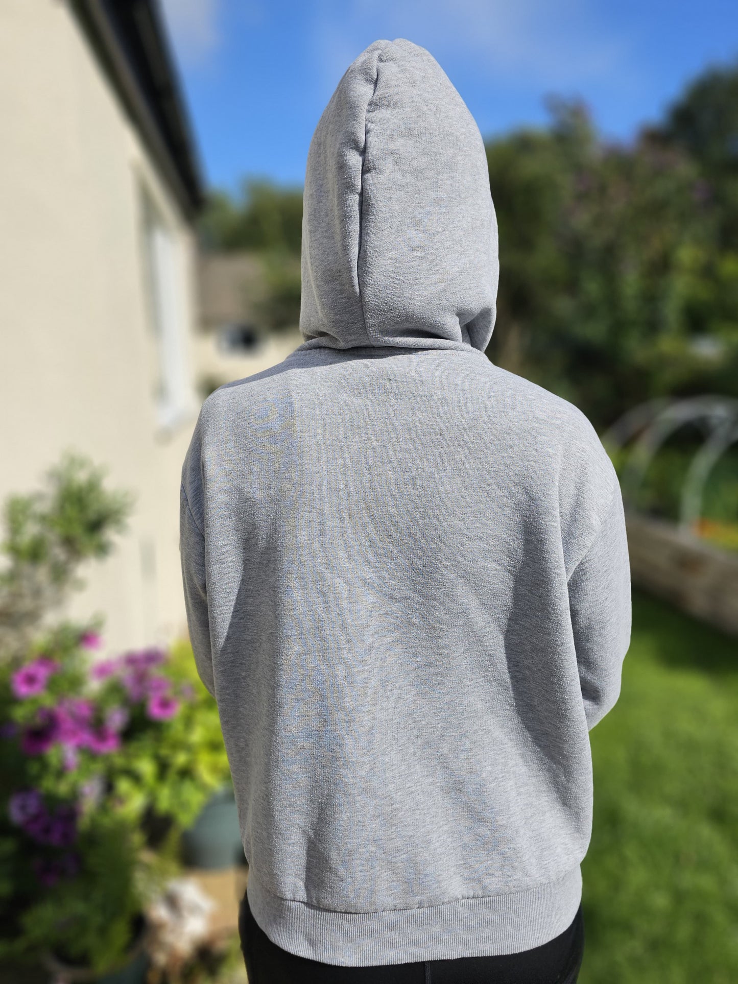MP My Protein Activewear Full Zip Grey Hoodie Sweatshirt Jacket - M/Medium