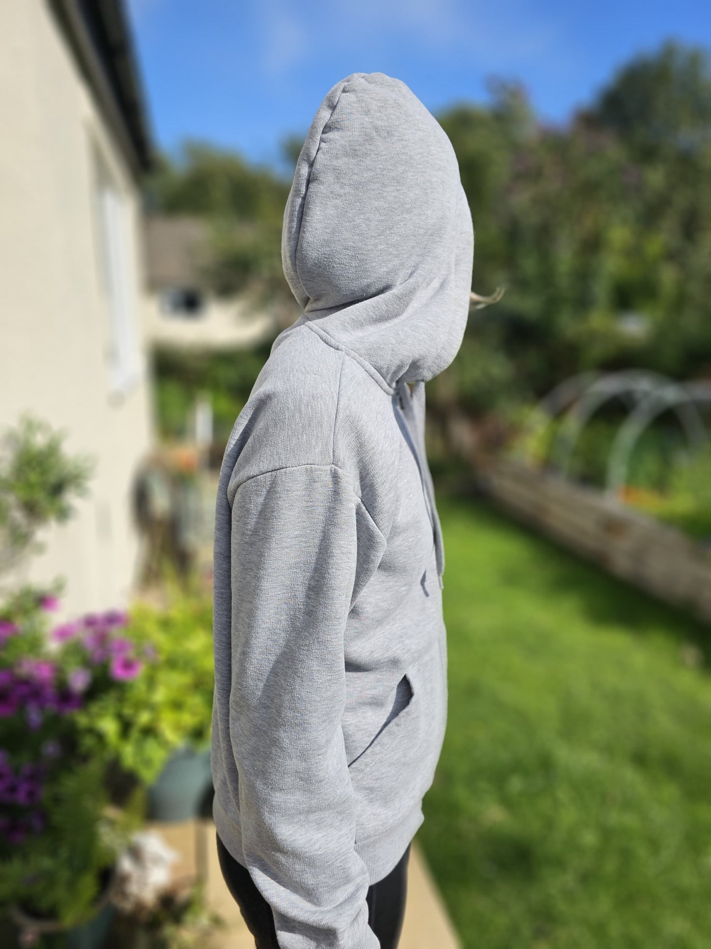 MP My Protein Activewear Full Zip Grey Hoodie Sweatshirt Jacket - M/Medium