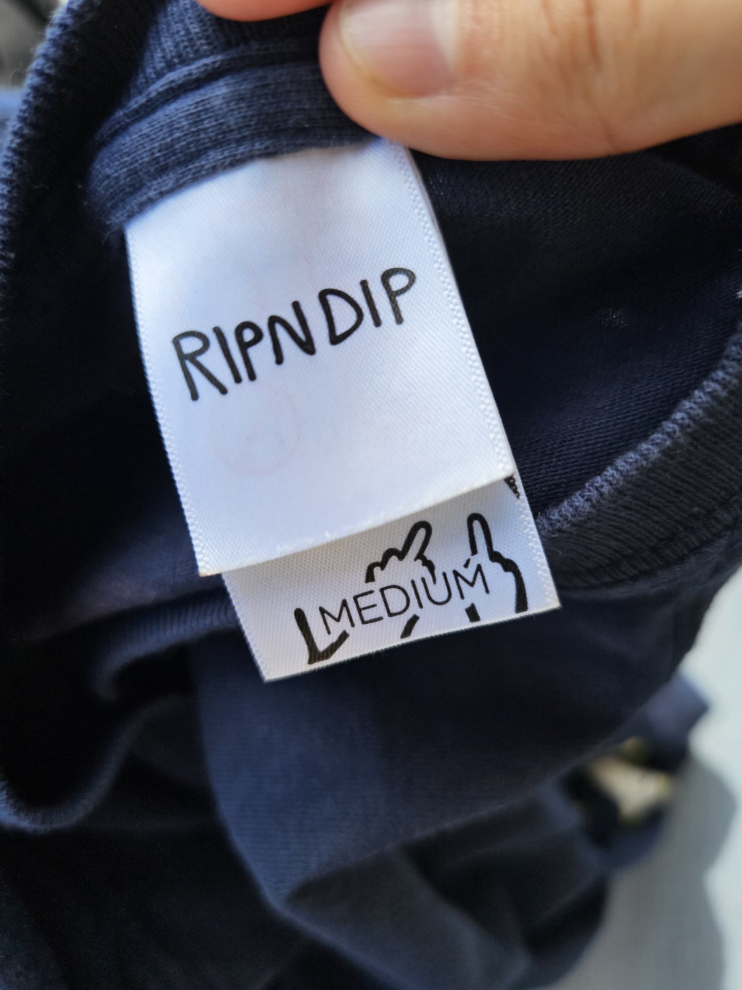 Ripndip Unisex Long Sleeve 'Star Gazer Long Sleeve T-Shirt - M/Medium
