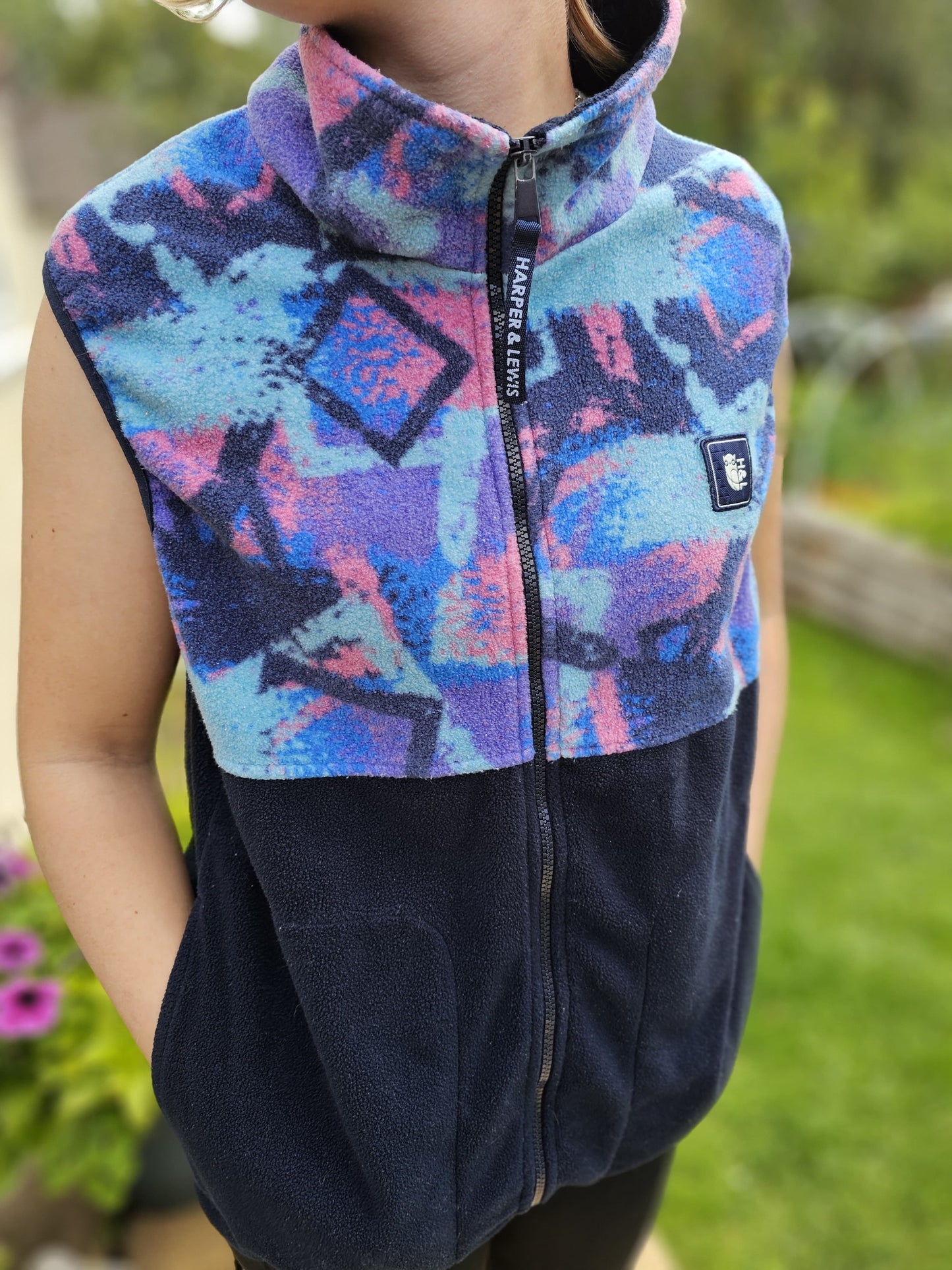 Harper & Lewis Full Zip Fleece Gillet/Body Warmer Sleeveless Jacket - M/Medium