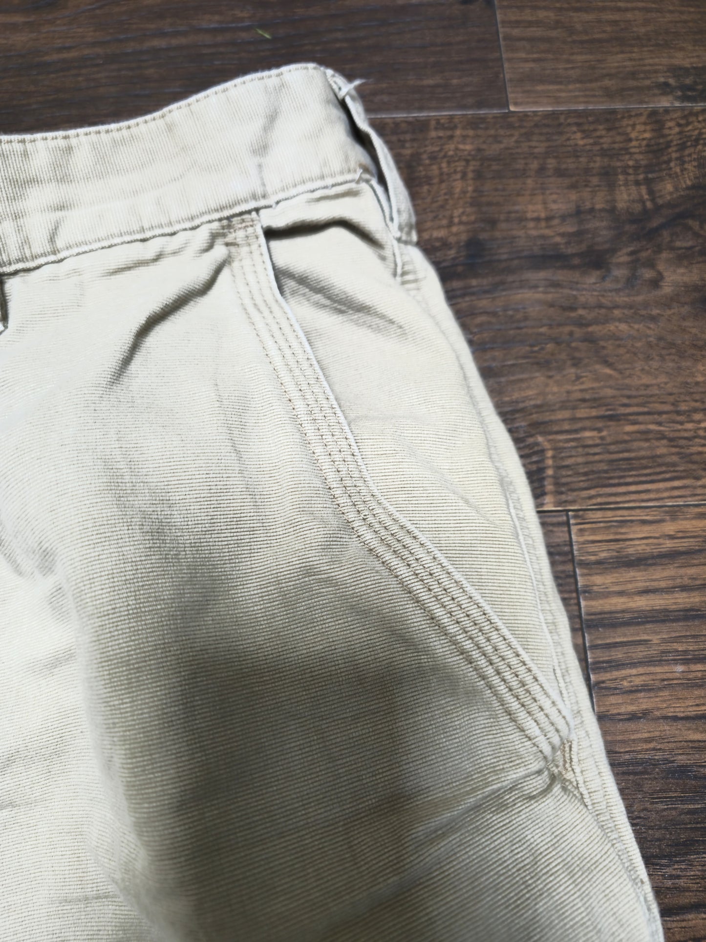 Vintage Beige Columbia Mens Hiking/Walking/Casual Trousers/Pants - W36/L34