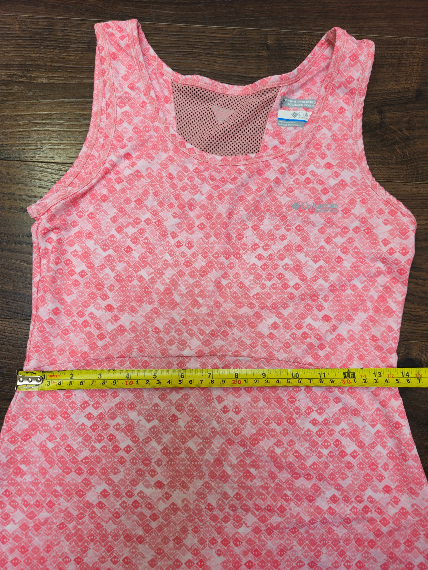 Womens Columbia Pink PFG Performance Fishing Gear Activewear Sports Dress - XS/Extra Small