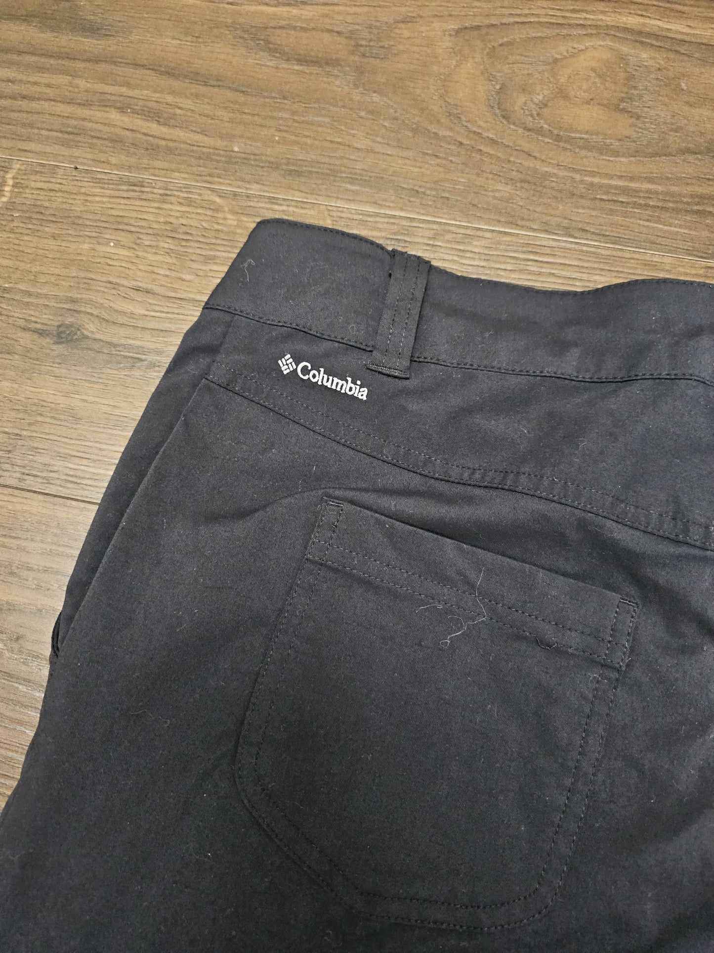 Columbia Omni-Shield Black Walking Pants/Trousers - 12/Regular W35/L26