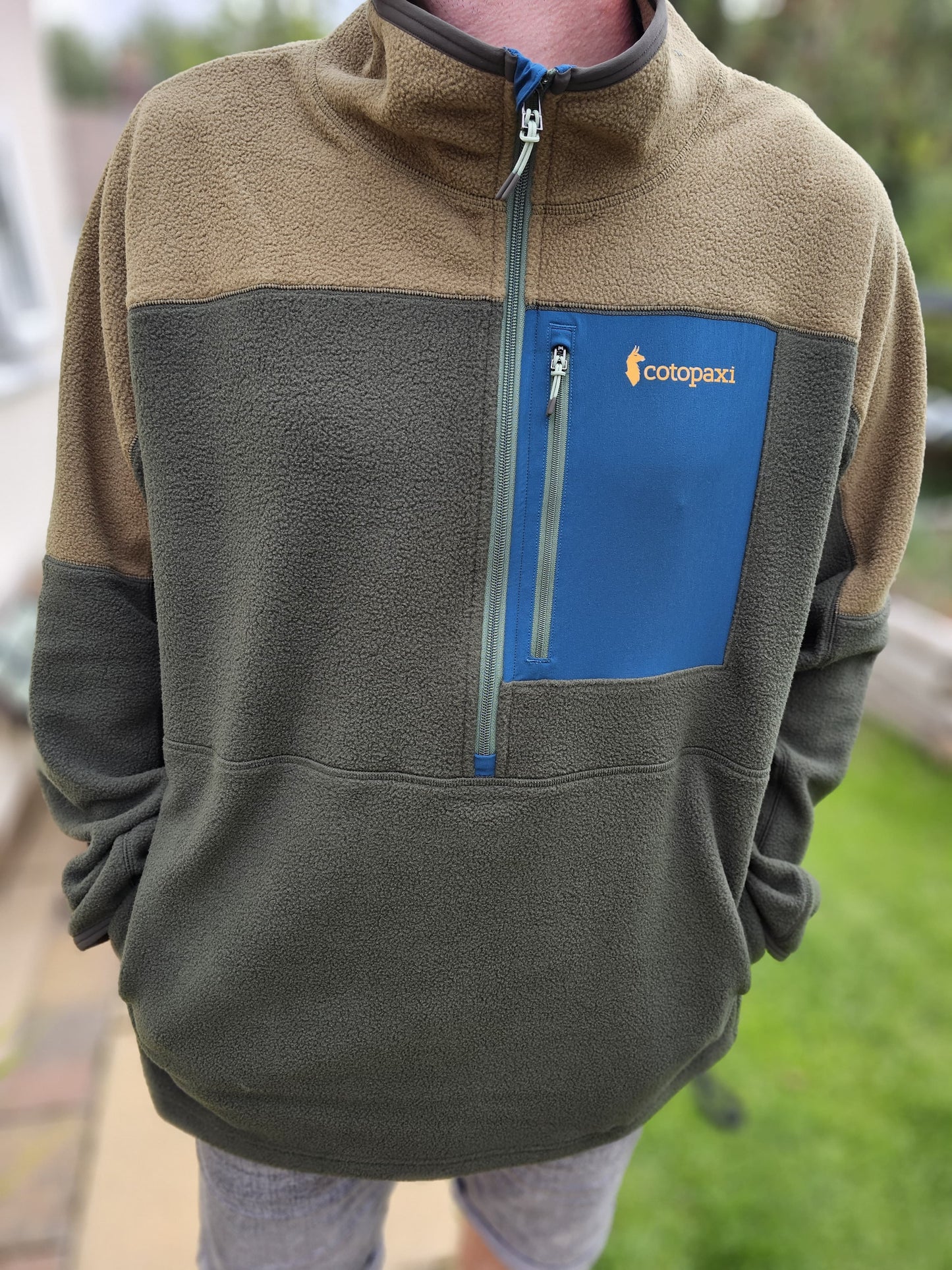 Cotopaxi 1/2 Zip Fleece Khaki Pullover Jumper - NWT - XXL/2XL