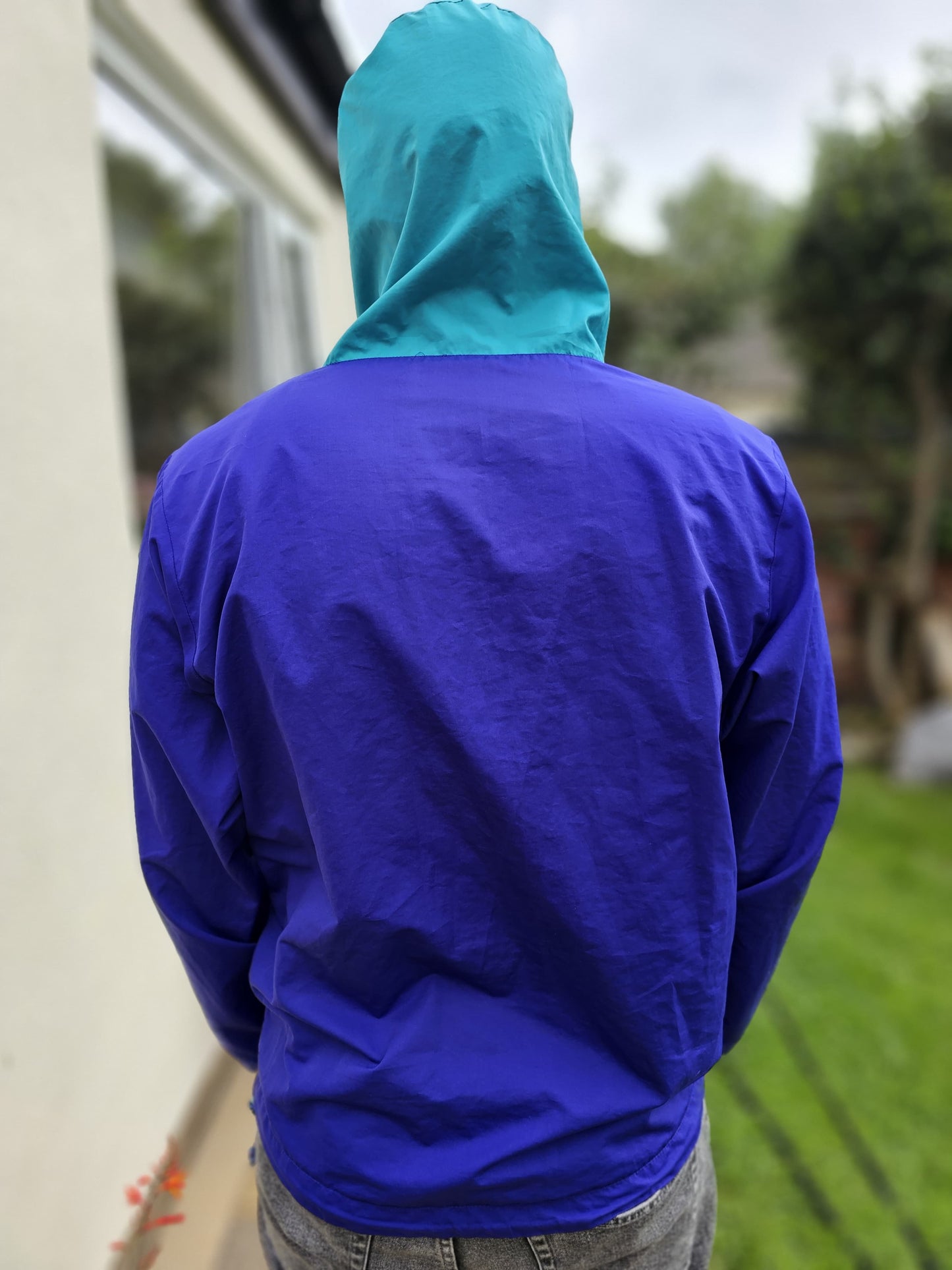 Vintage 80's/90's Berghaus Pullover Wind Smock 1/2 Zip Jacket - M/Medium
