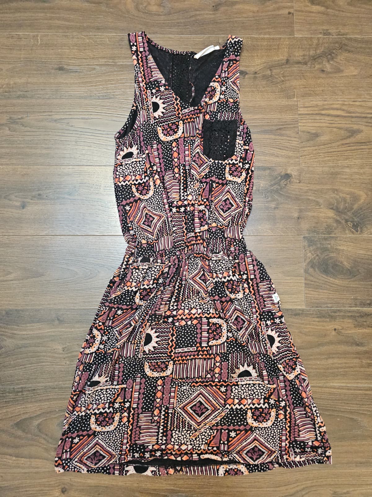 Passenger Bohemian/Boho Style Cotton Summer Dress - S/Small