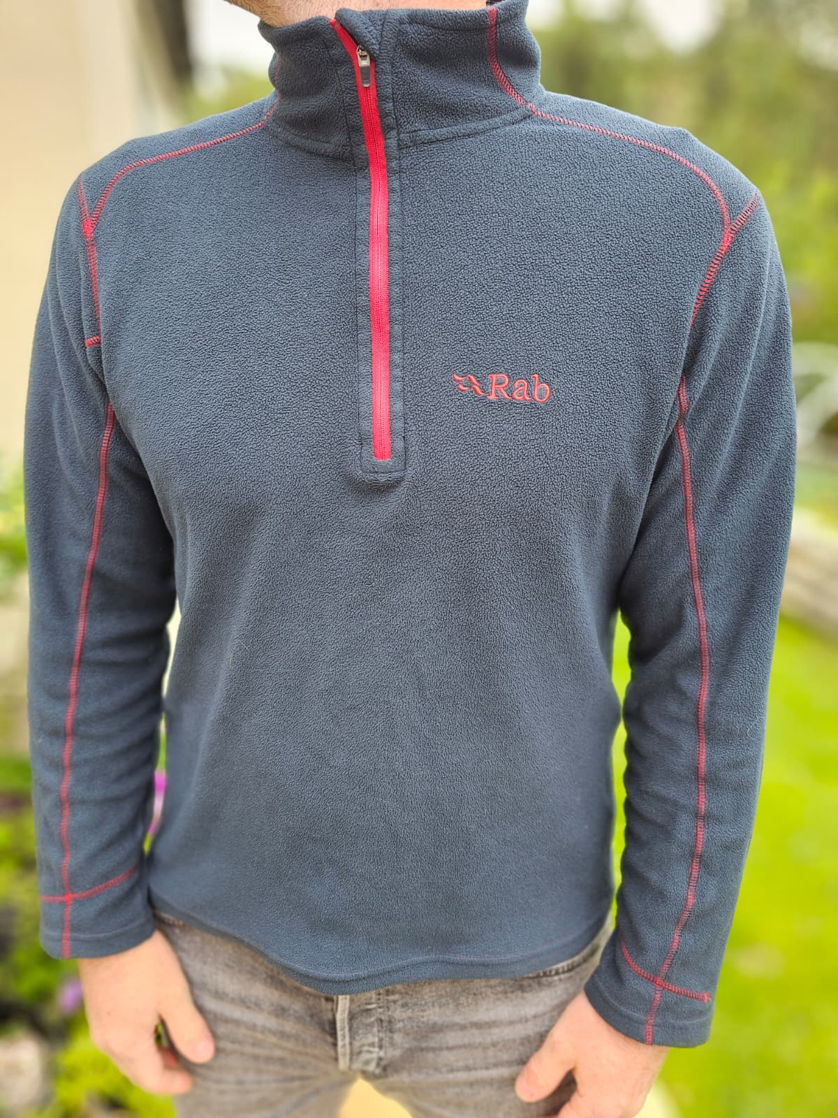 Rab Polartec Pullover 1/2 Zip Fleece Jumper - M/Medium