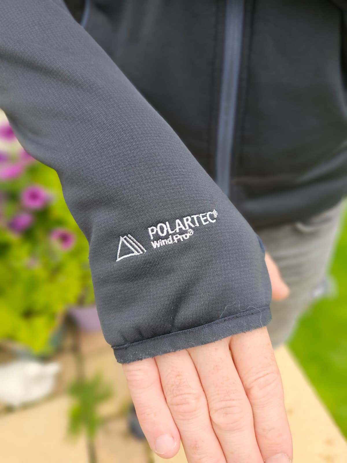 Rab Technical Polartec Windbreaker Fleece Full Zip Hoodie Wind Pro Jacket - M/Medium