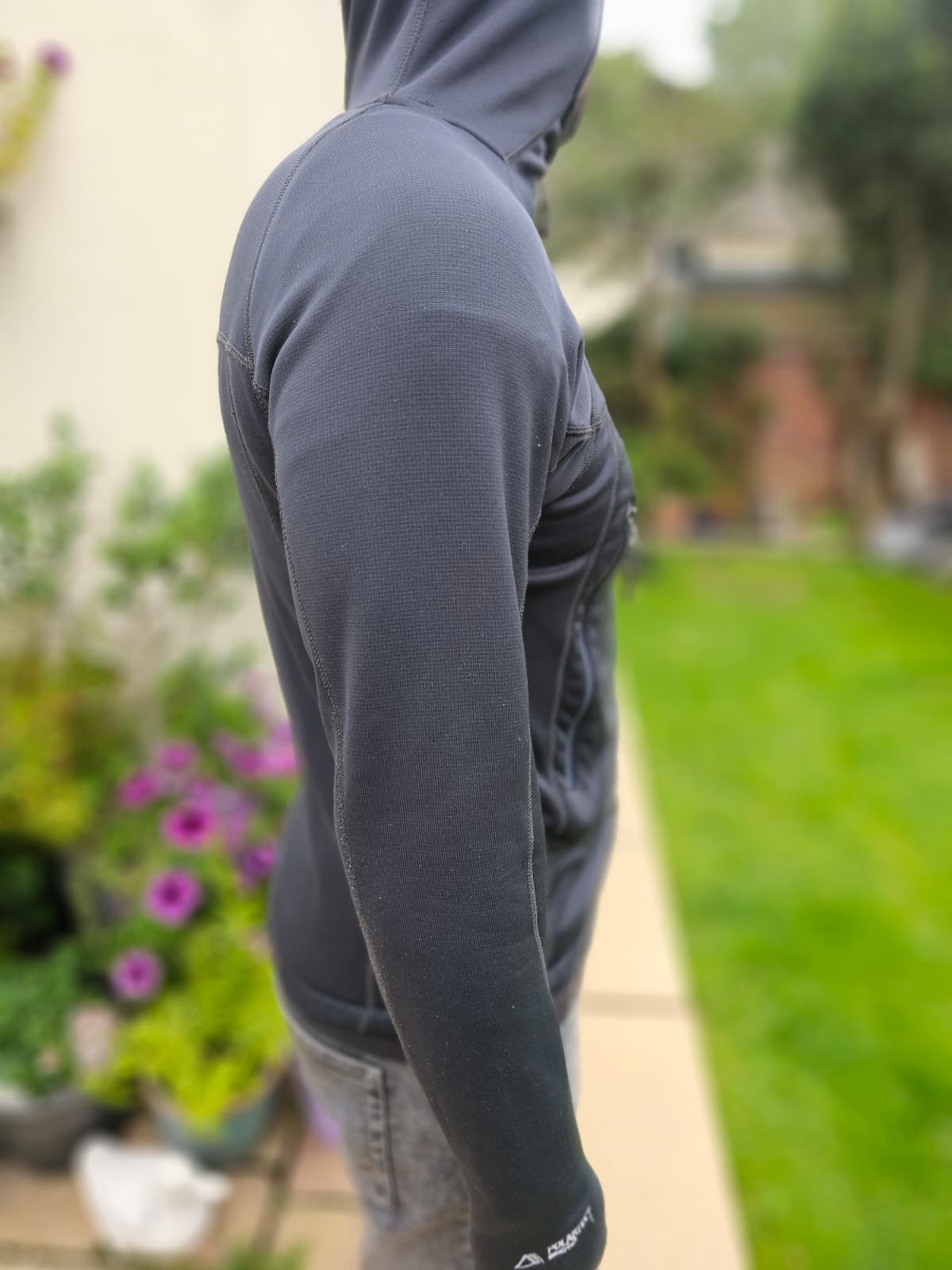 Rab Technical Polartec Windbreaker Fleece Full Zip Hoodie Wind Pro Jacket - M/Medium