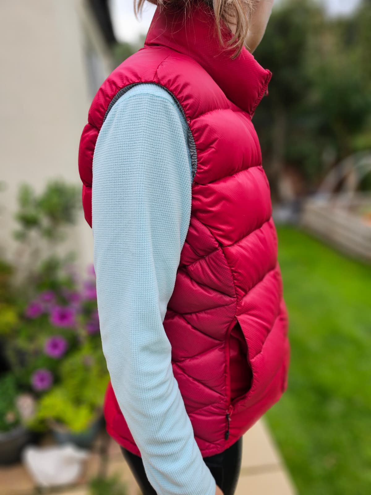 Mountain Equipment Down Full Zip Puffer Gilet/Bodywarmer - UK 12