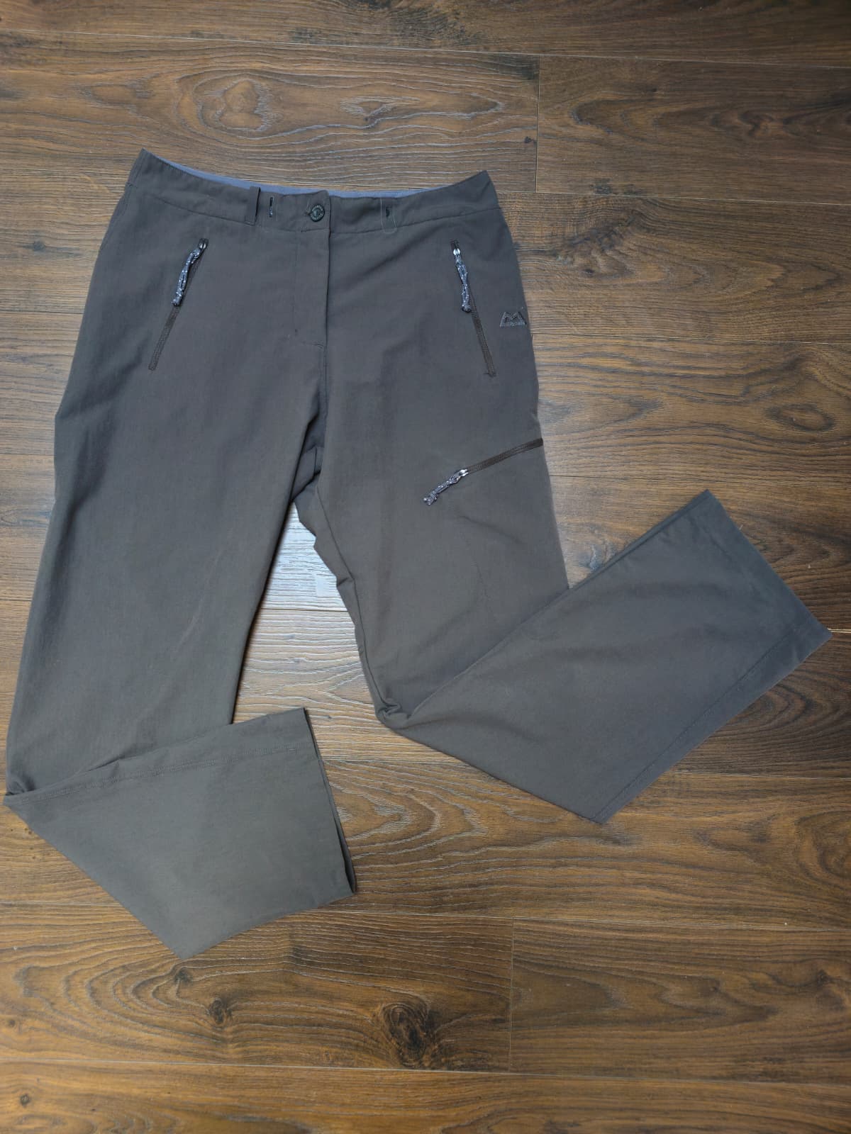 Womens Mountain Equipment Grey Hiking Outdoor Activewear Trousers - M/Medium/12