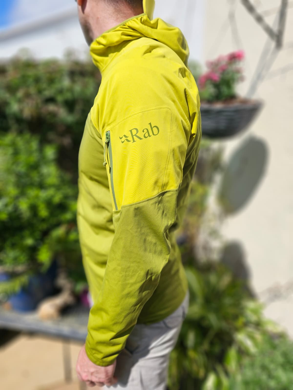 Rab Proflex Kinetic Ultra Waterproof Full Zip Hooded Activewear Jacket - S/Small