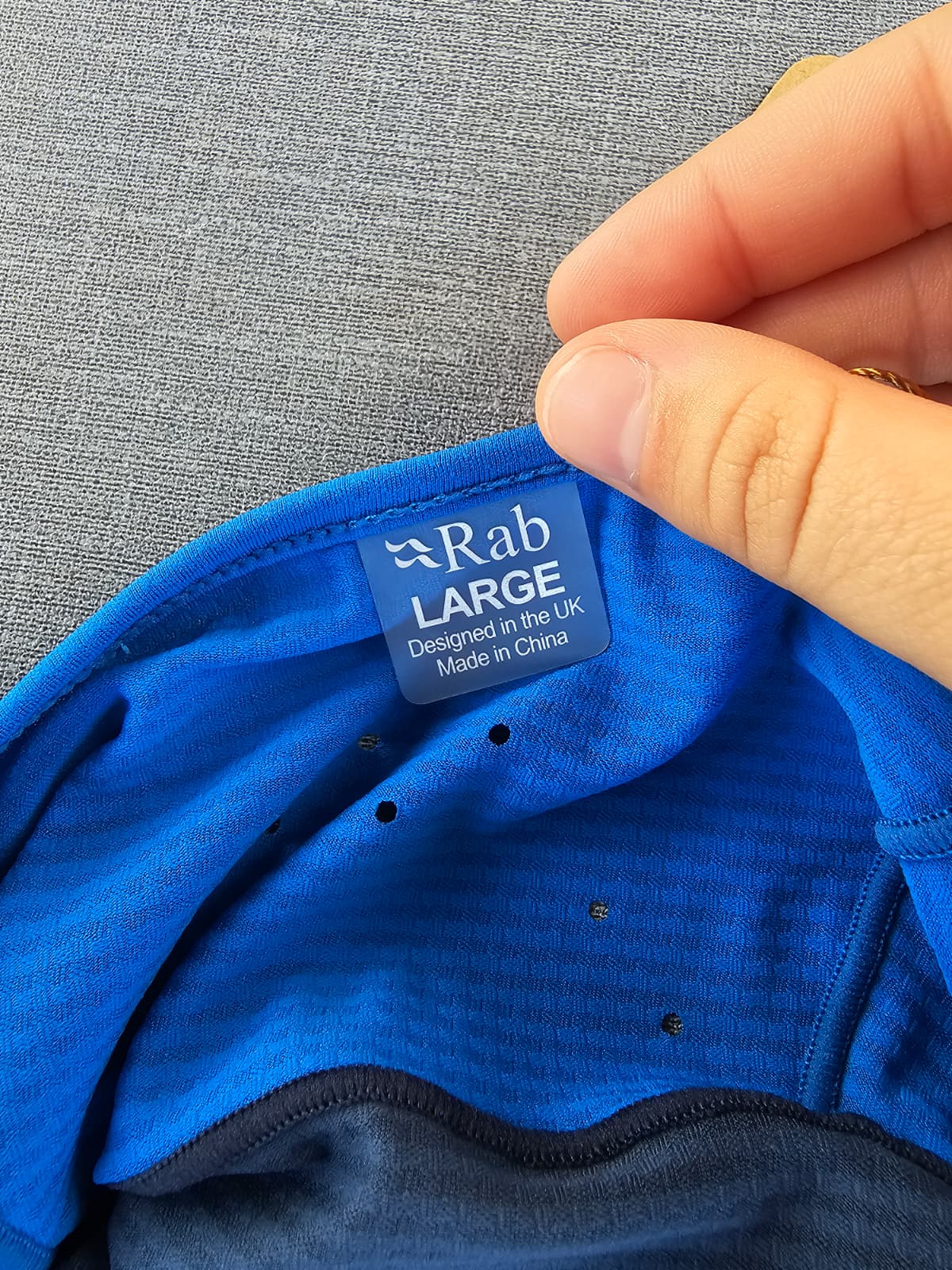 Mens Rab Ultra Light Base Layer Activewear T-Shirt - L/Large