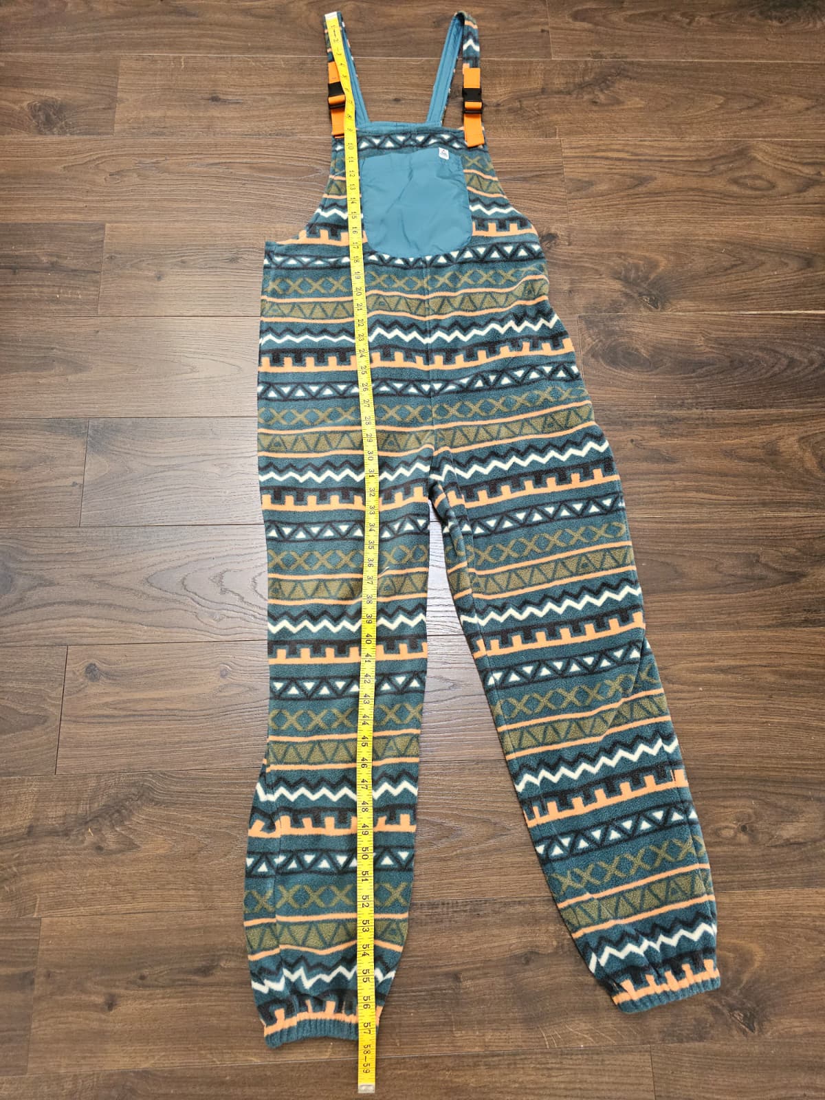 Passenger Aztec Print Polar Fleece Dungarees - S/Small