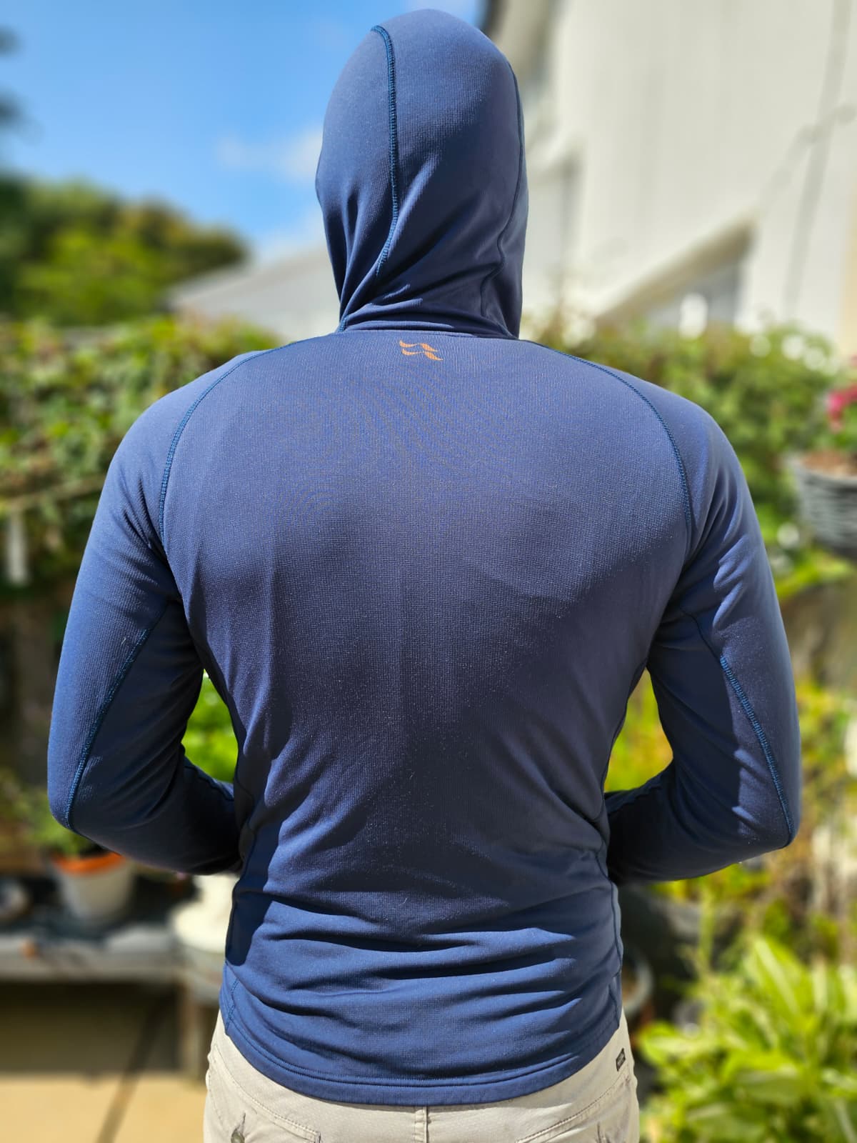 Rab Navy Superflux Hoody Navy Blue Full Zip Hooded Fleece Jacket - M/Medium