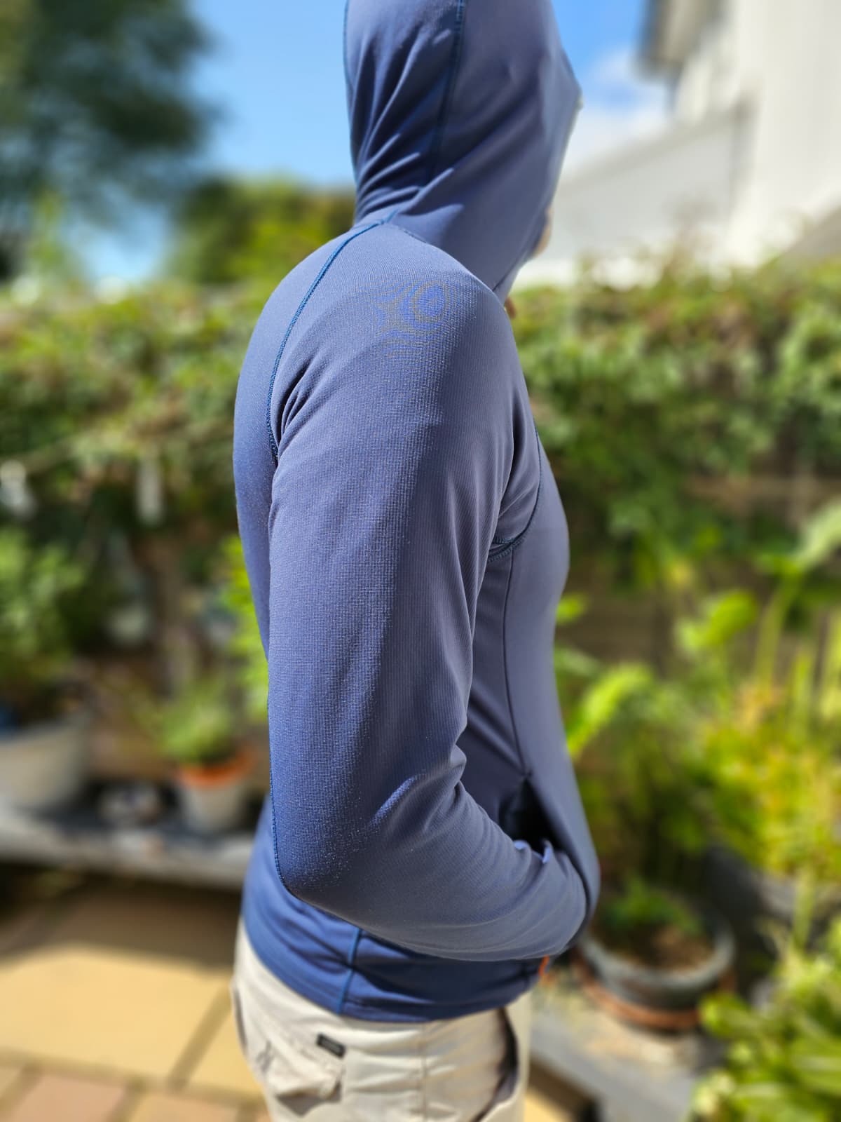 Rab Navy Superflux Hoody Navy Blue Full Zip Hooded Fleece Jacket - M/Medium