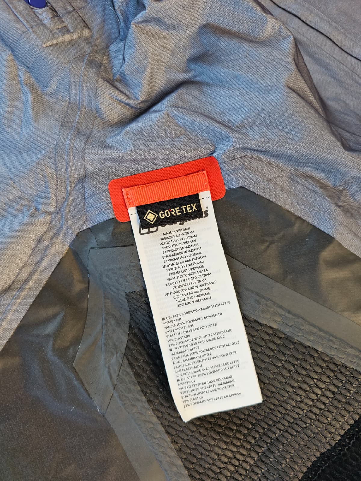 Berghaus Changtse Xtrem Activewear Full Zip Hooded Gore-Tex Technical Jacket - UK 10
