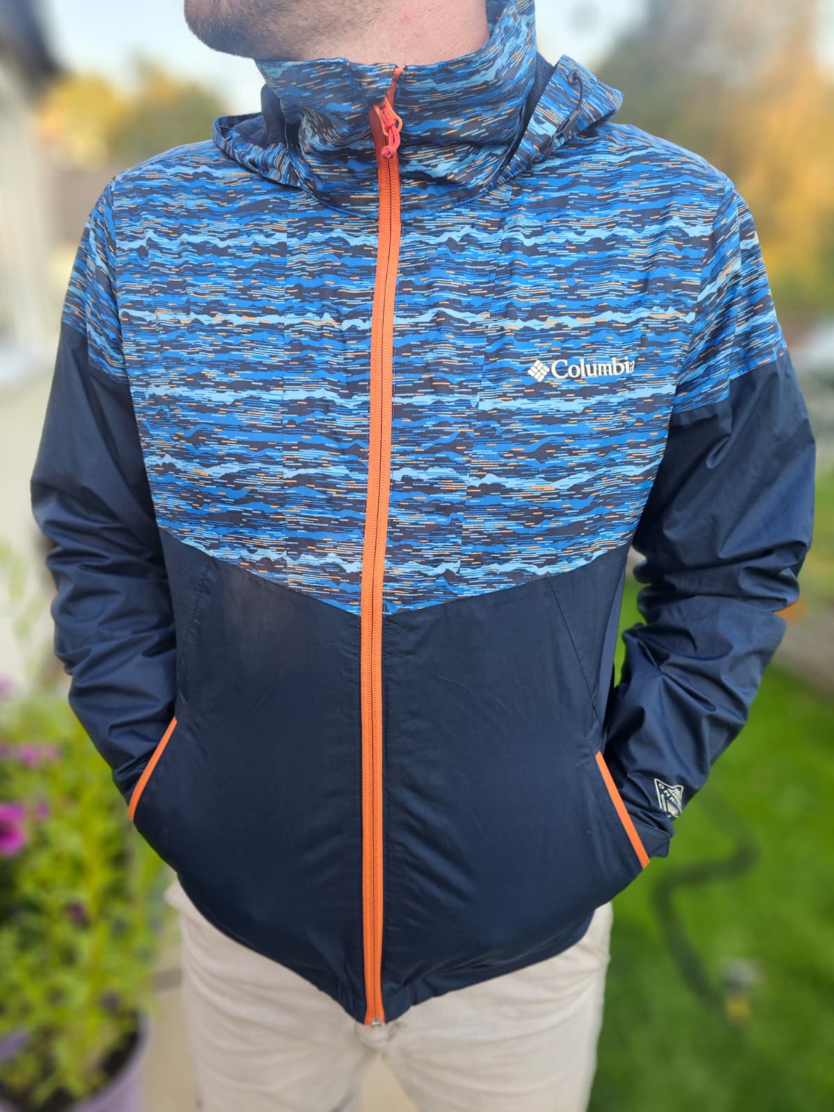 Columbia Full Zip Omni-Shield Hooded Jacket - M/Medium