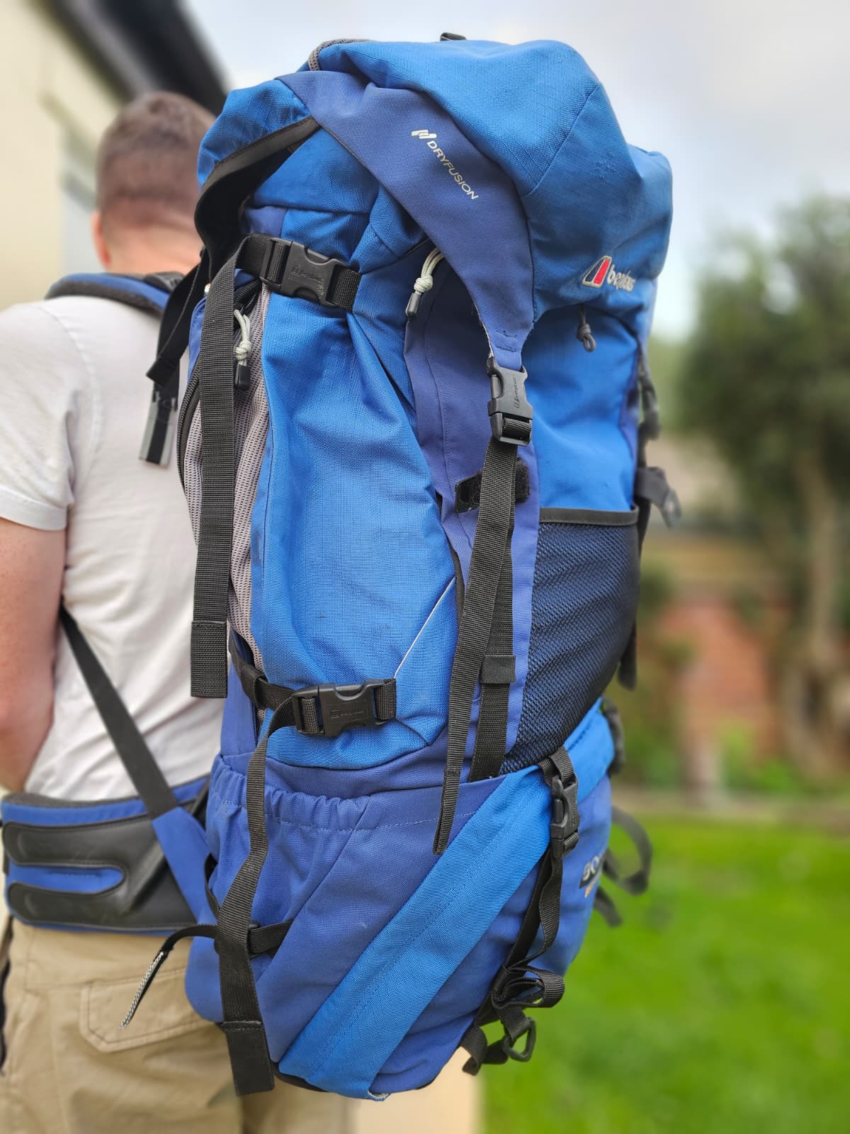 Berghaus Bio Flex 90+10 Backpack/Rucksack - Hike Walk Travel Backpacking Trekking Wild Camping