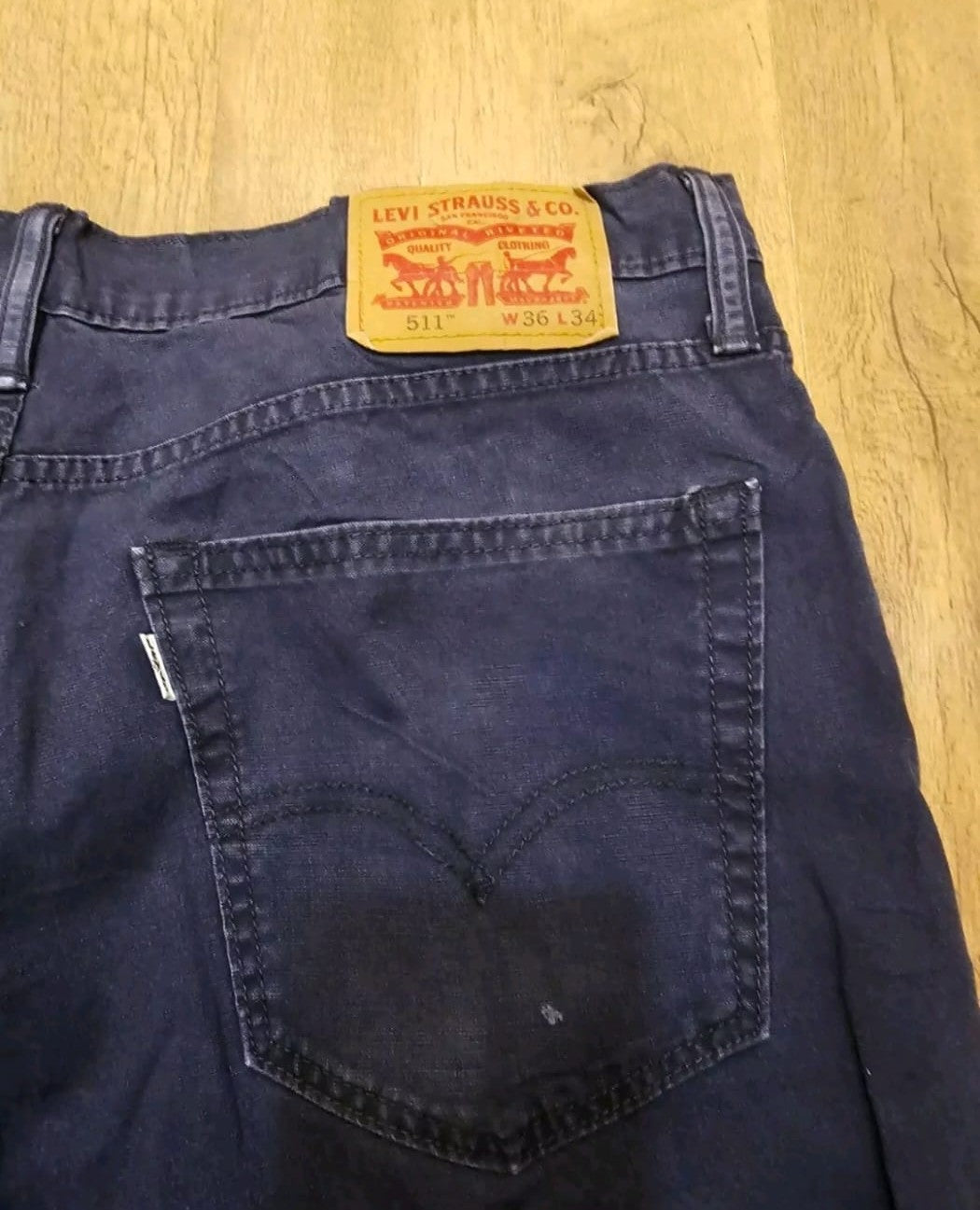 Levi's Blue Jeans 511 Slim Fit W36/26L