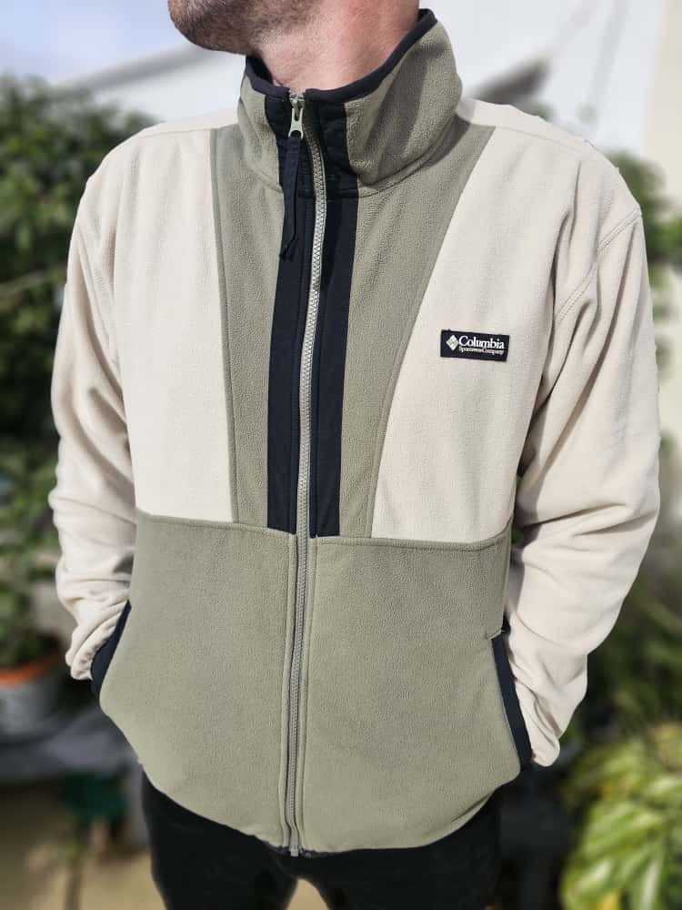 Columbia Backbowl Zip Up Fleece Jacket - L/Large