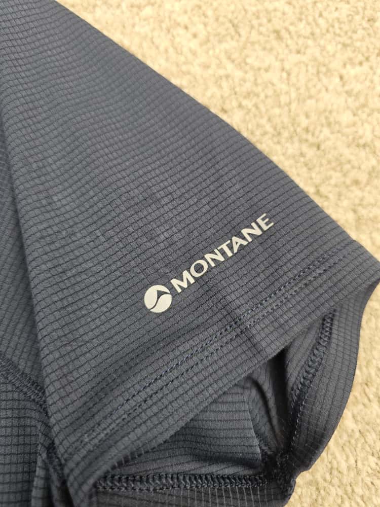 Montane Women's Dart Nano Zip ULW Light Weight Short Sleeve T-Shirt - UK 8