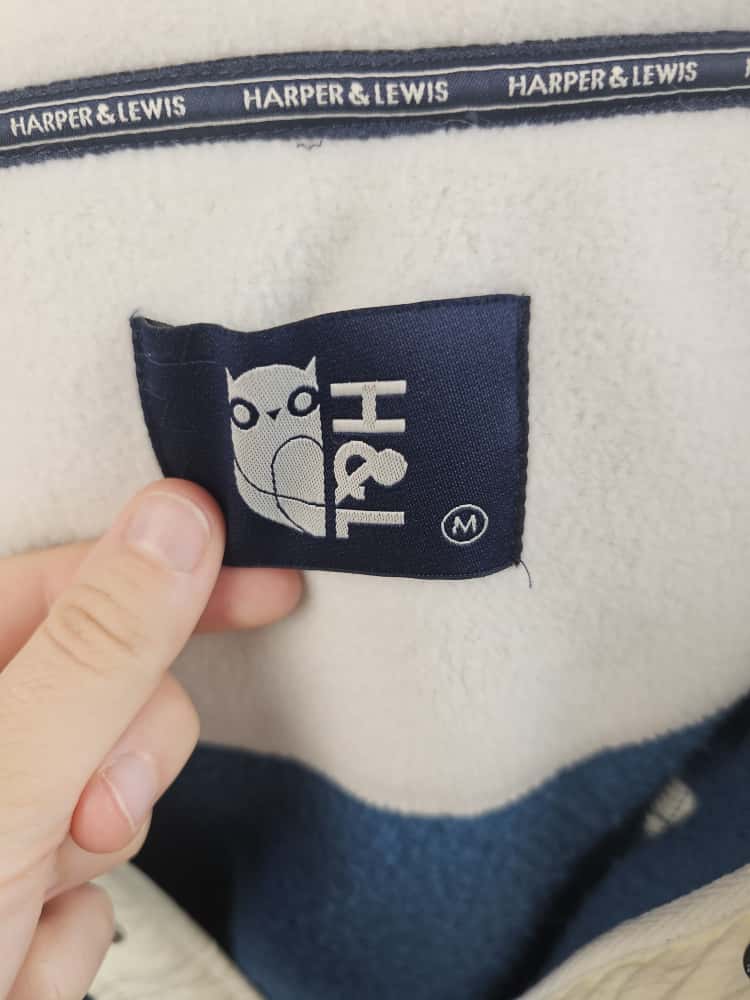 Harper & Lewis Half Snap Pullover Sherpa Fleece Jumper - M/Medium - Unisex