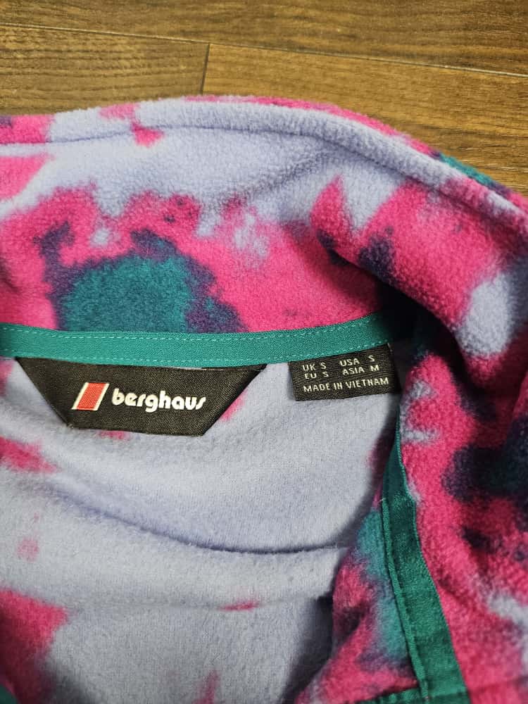 Berghaus Prism Womens Cropped Pullover 1/4 Zip Fleece Jumper - S/Small