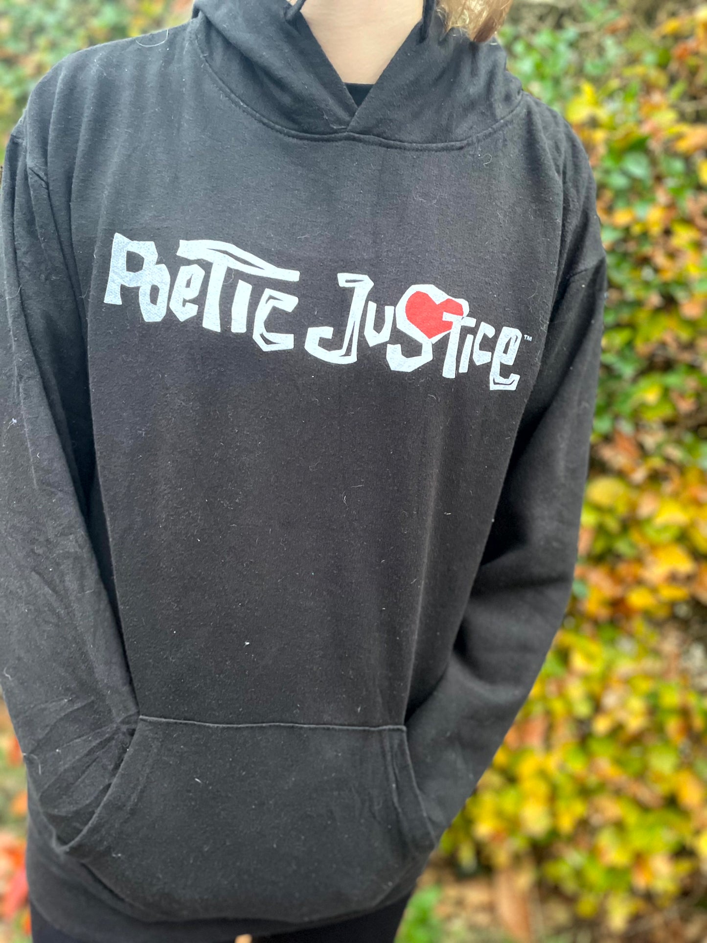 Unisex Poetic Justice Tupac Hip Hop Pullover Hoodie - M/Medium