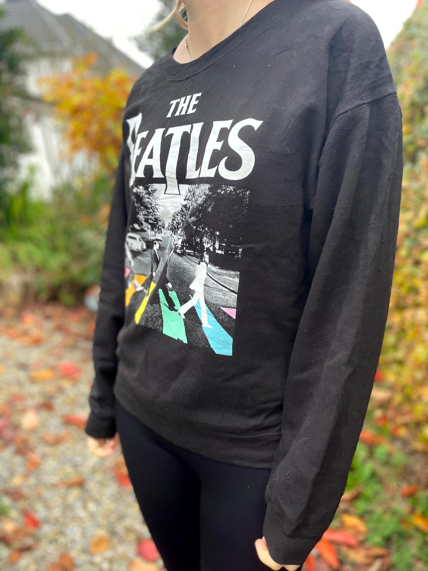 The Beatles Abbey Road Pullover Jumper/Sweatshirt - M/Medium