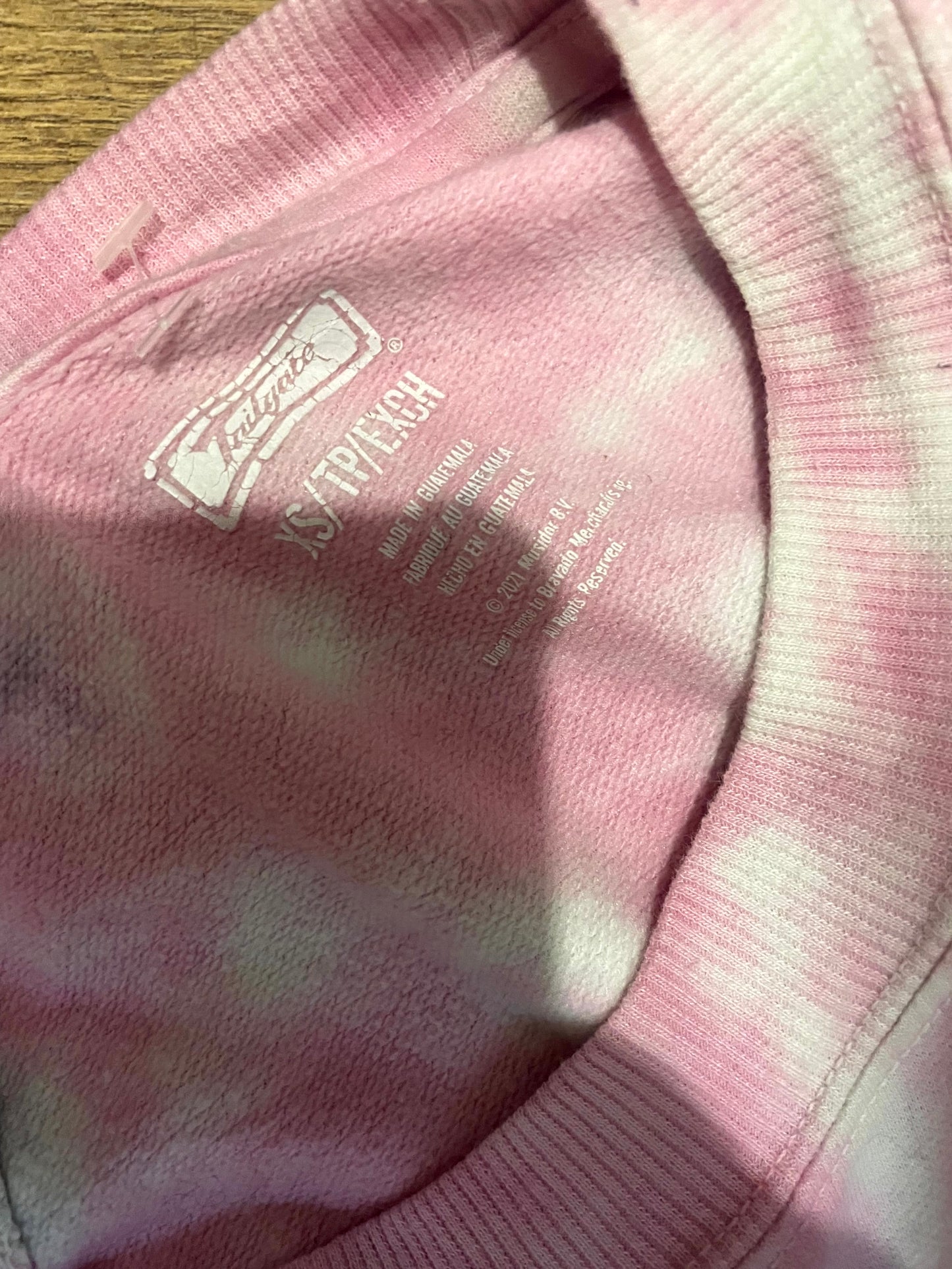 The Rolling Stones Tie Dye Pullover Jumper Sweater/Sweatshirt Band - XS/Extra Small