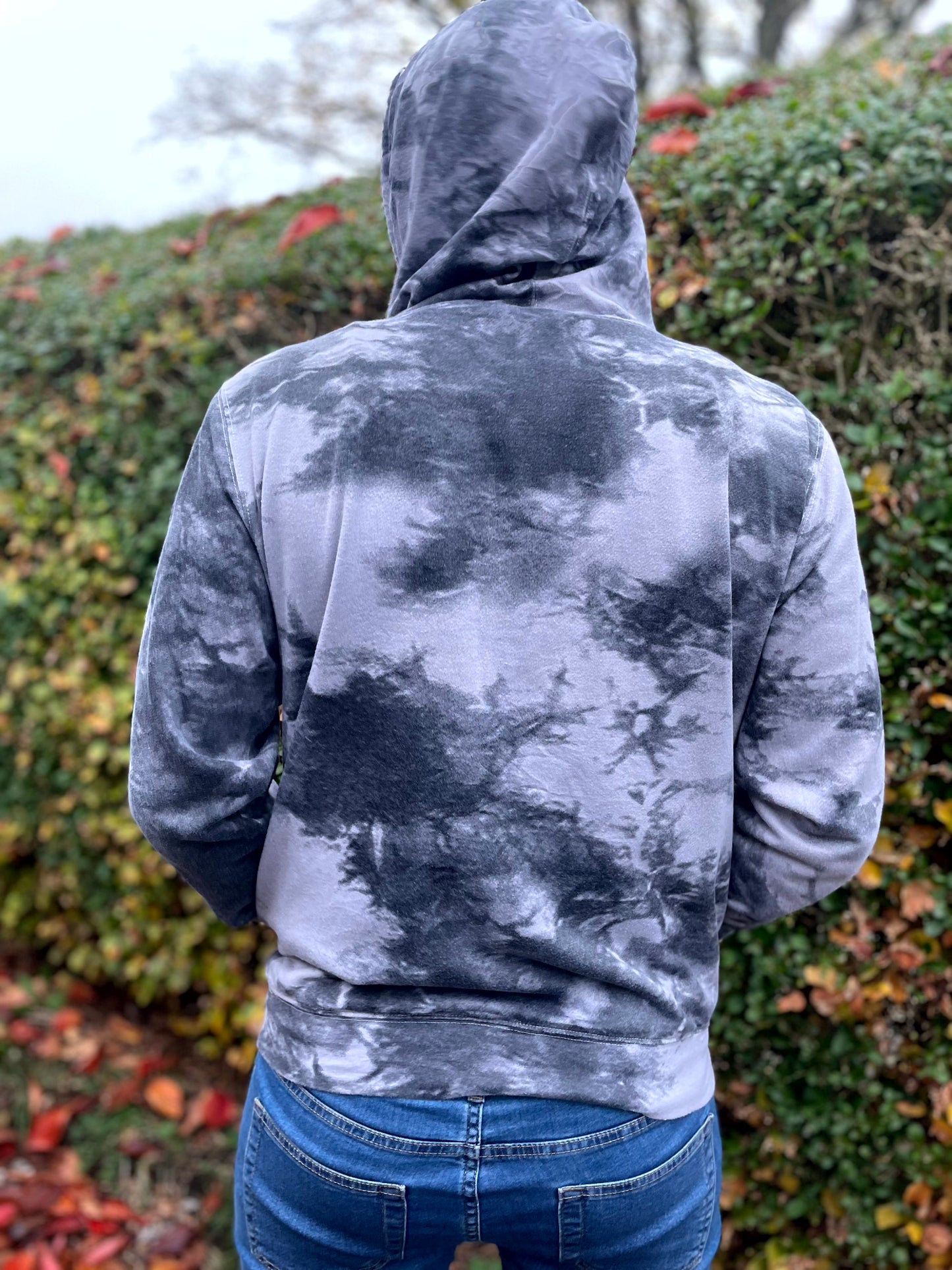 ACDC 'High Voltage' Tie Dye Pullover Hoodie - M/Medium