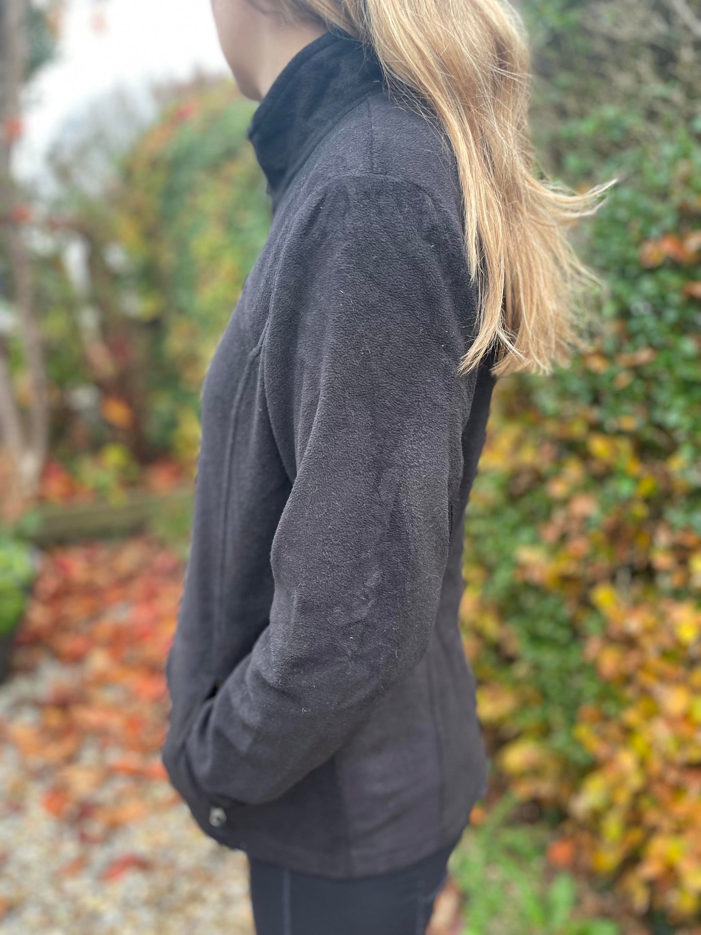Champion Black Fleece Jacket - M/Medium