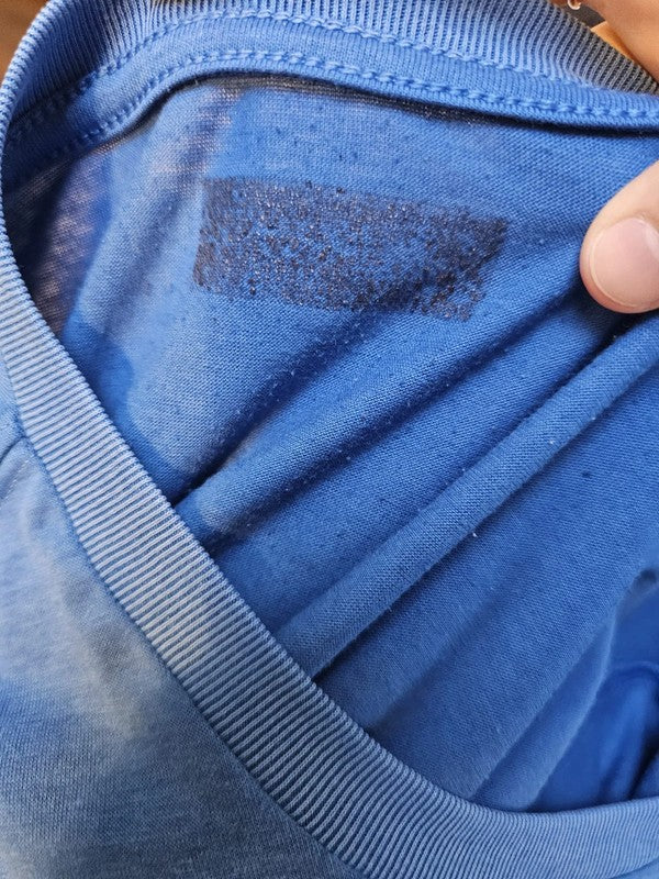 Mens Columbia Omni-Shade Blue Short Sleeve T-Shirt - M/Medium