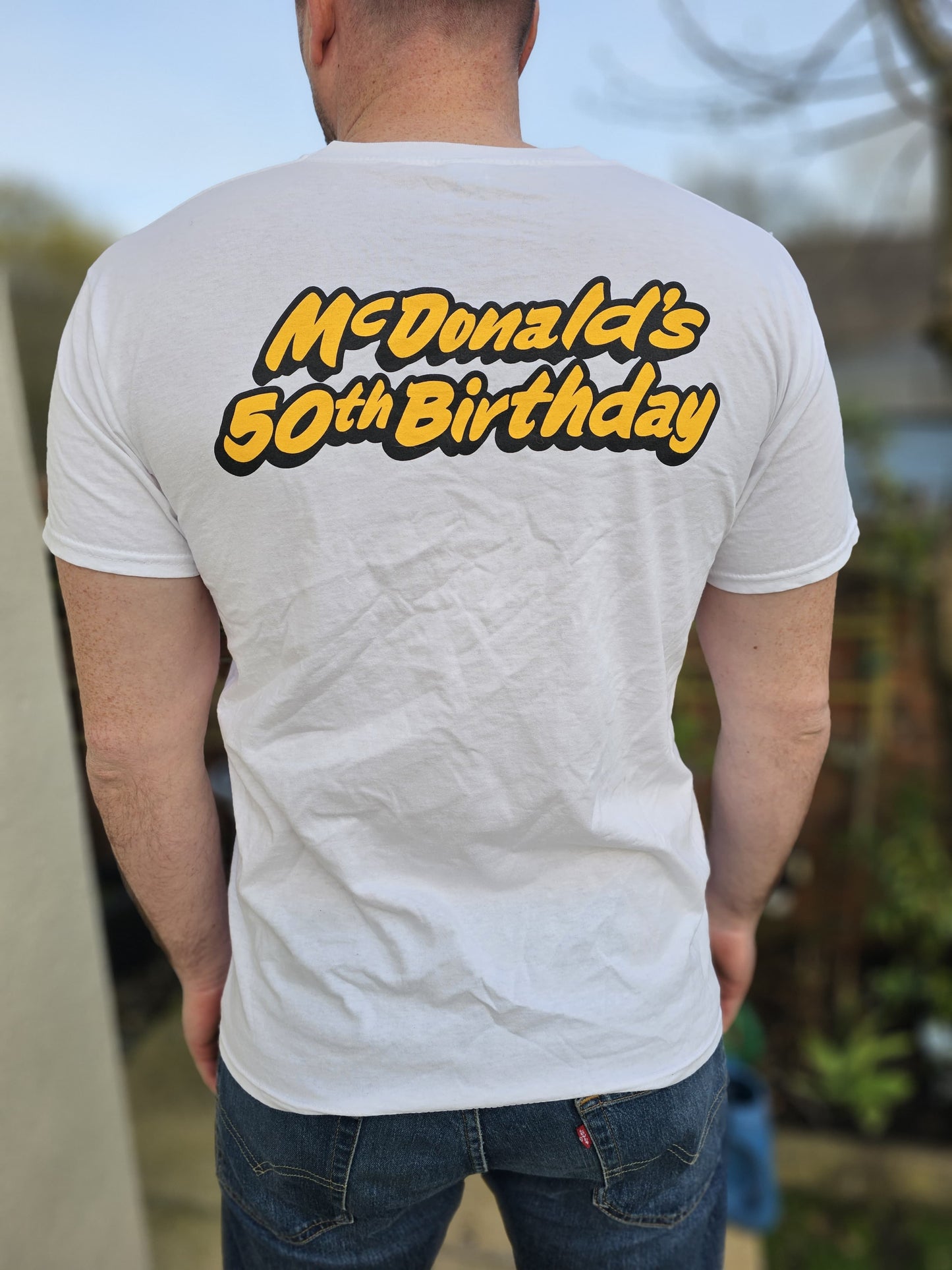Mcdonalds 50th Birthday Limited Edition T-Shirt Unisex - M/Medium