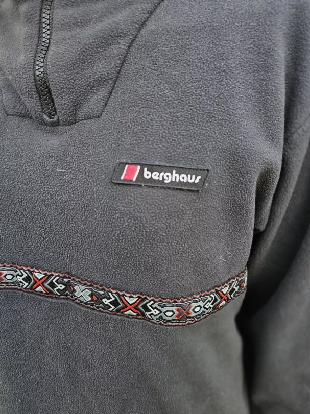 Berghaus Aztec 1/4 Zip Pullover Fleece Jumper - M/Medium/10 (XL)