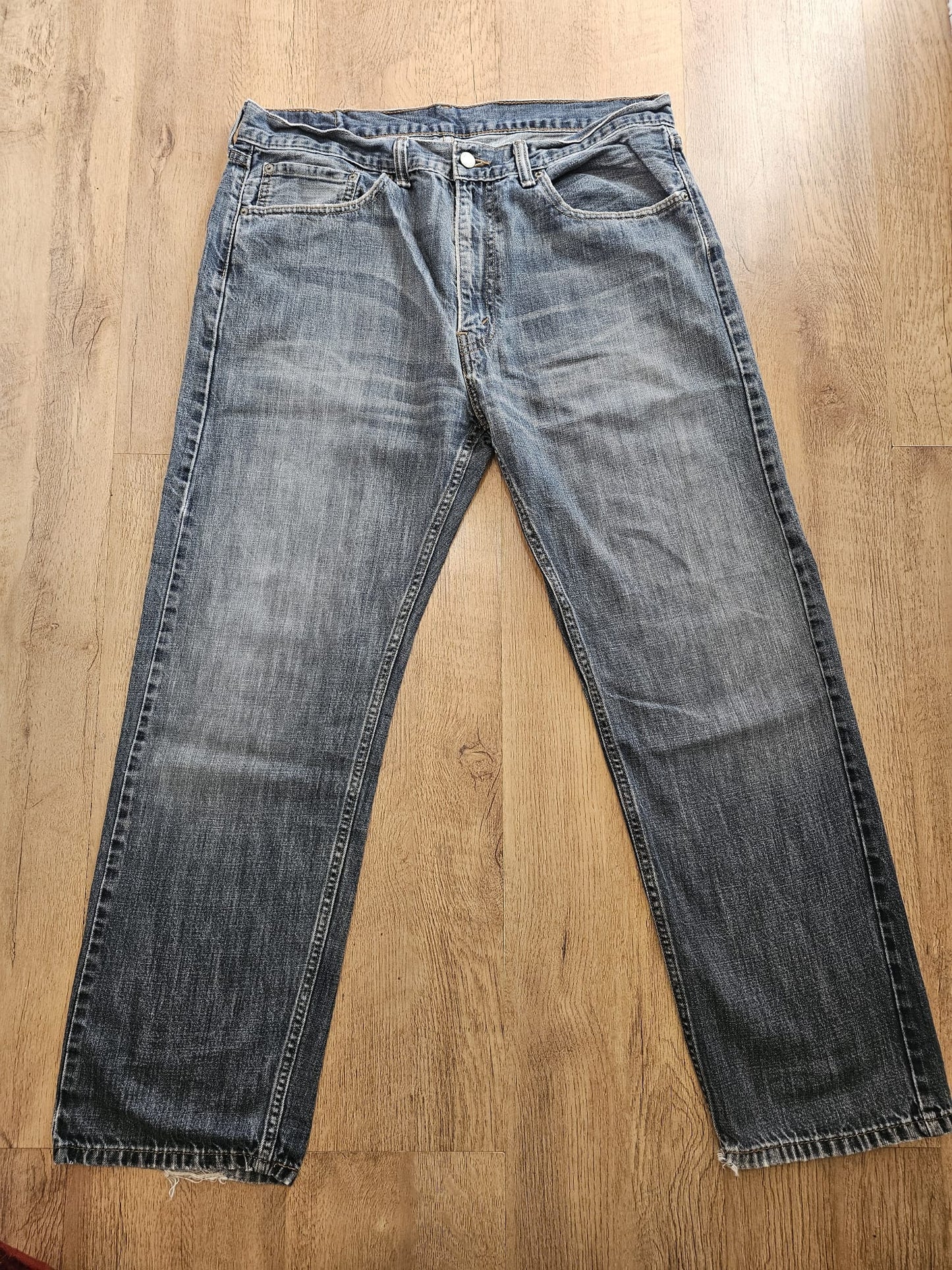 Levi's Blue Jeans 505 Regular Fit - W36/28L