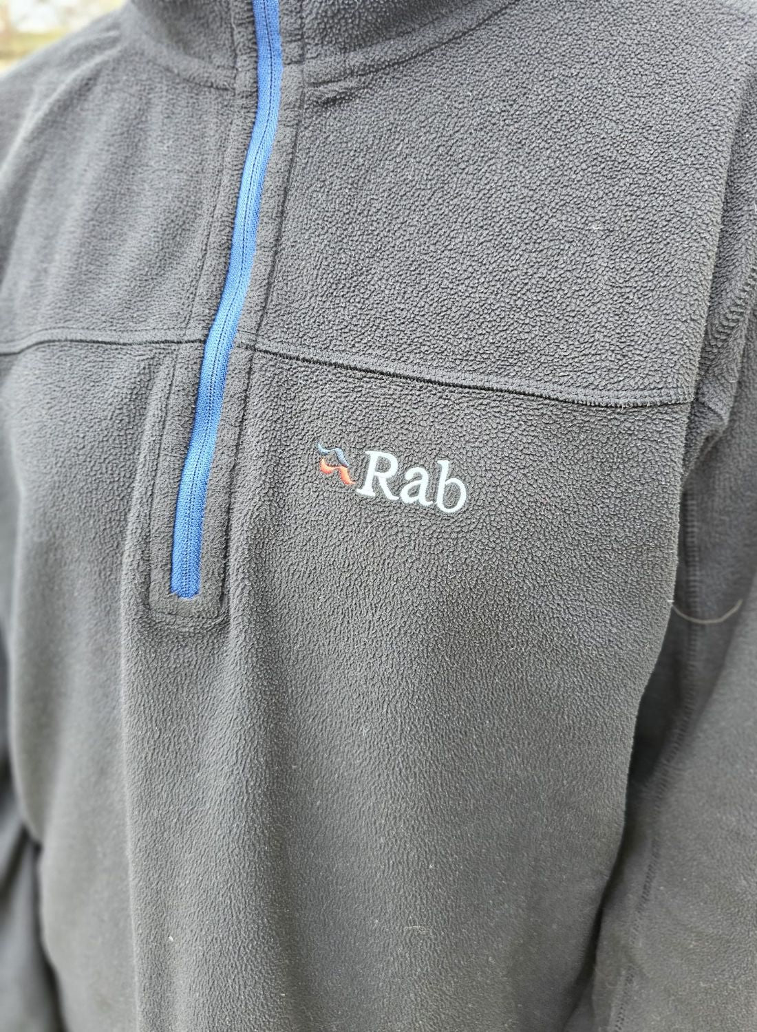 Rab Pull On 1/2 Zip Fleece Jumper Pullover Sweatshirt - M/Medium