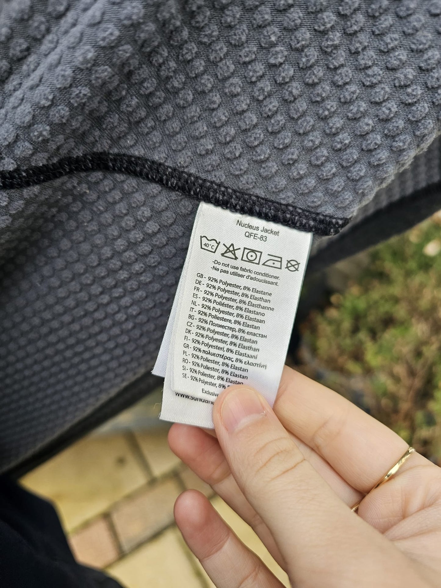 Rab Full Zip Thermic Grey Fleece Jacket - XL/Extra Large