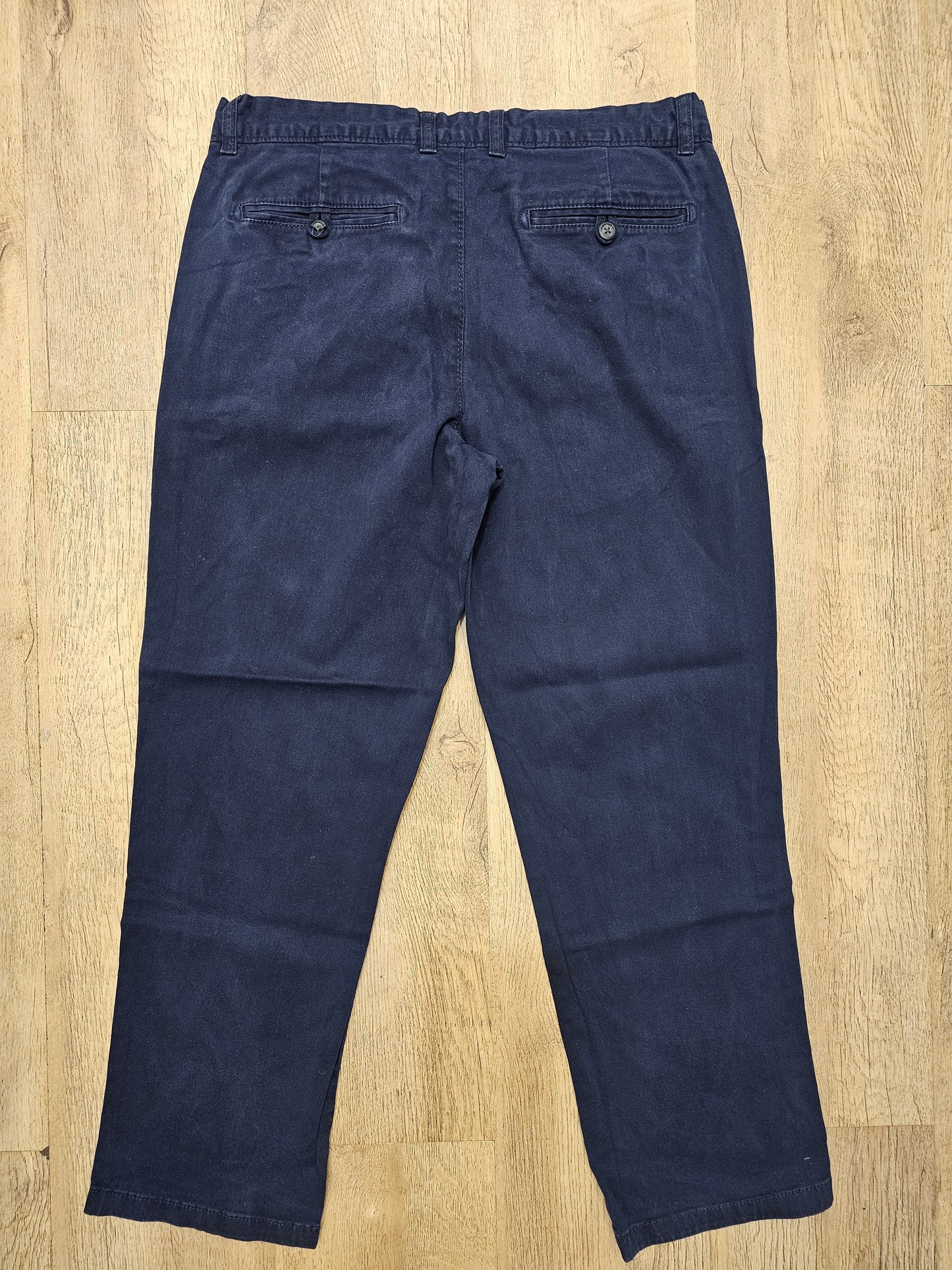 TU Premium Clothing Navy Chinos - W32/28L