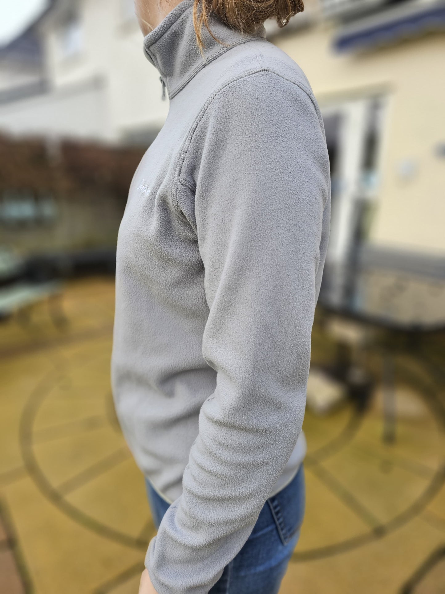 Berghaus Grey Womens Fleece Pullover 1/4 Zip Fleece Jumper - 10/M/Medium