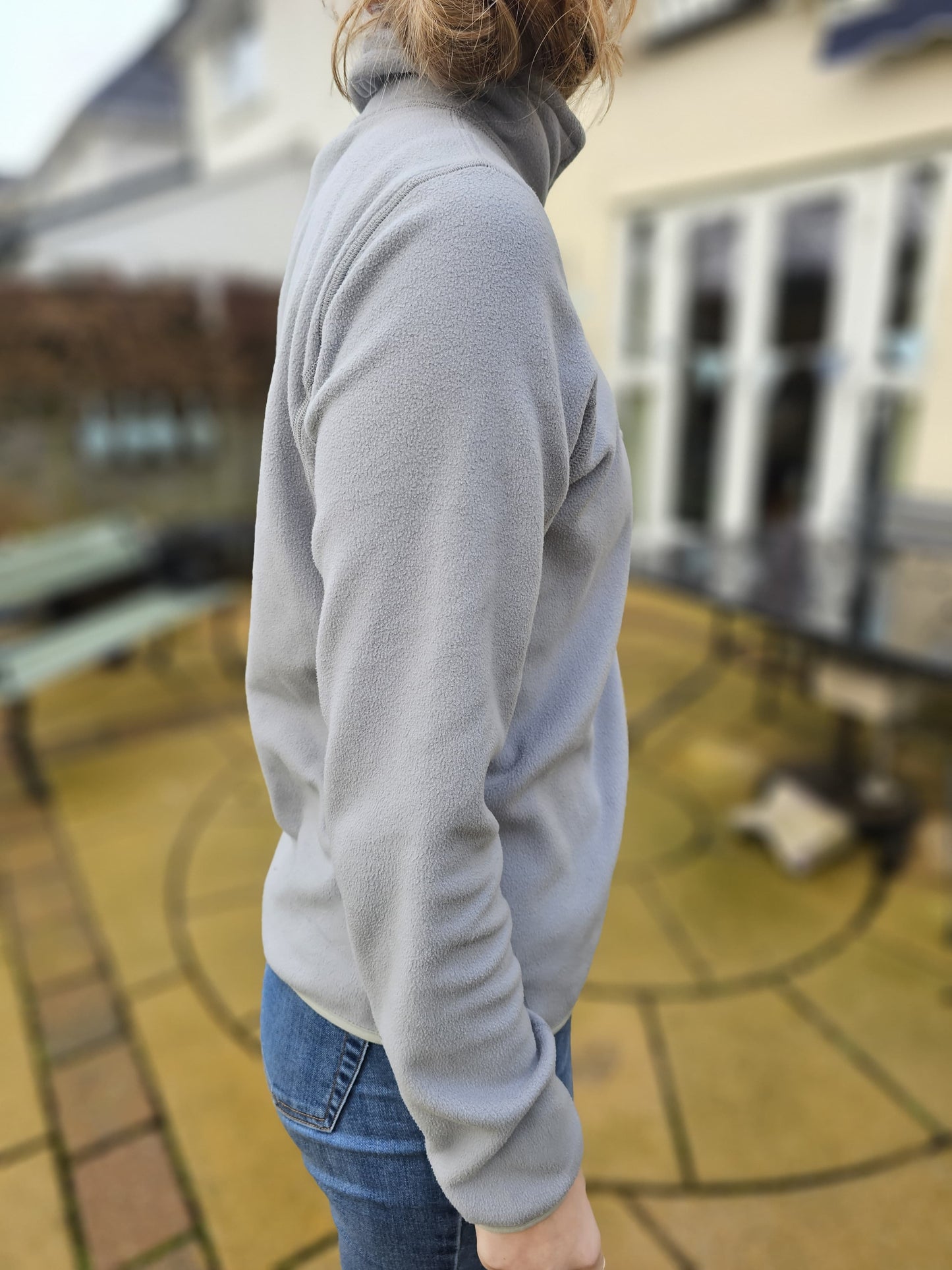 Berghaus Grey Womens Fleece Pullover 1/4 Zip Fleece Jumper - 10/M/Medium