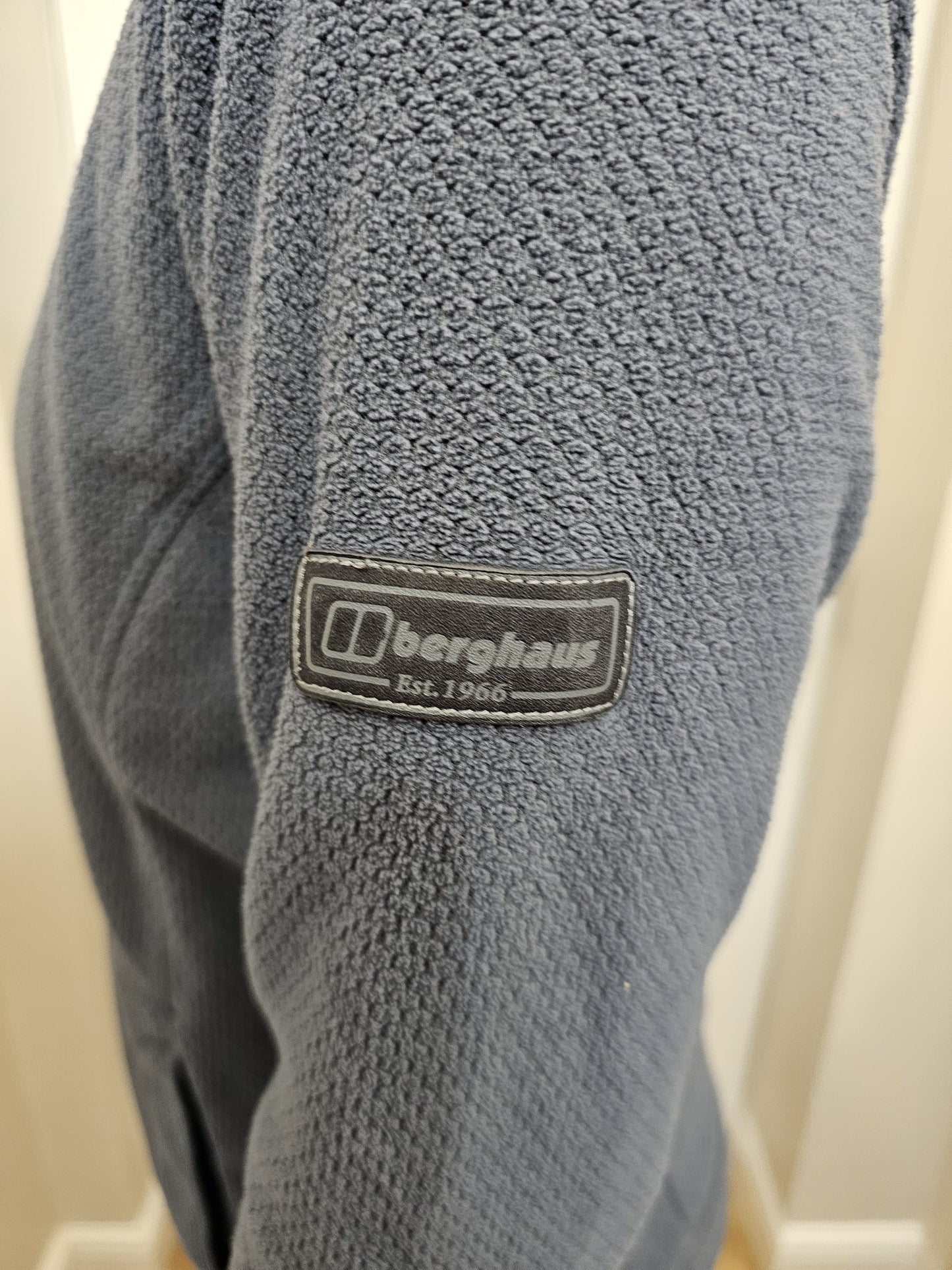Berghaus Cowl Neck Y2K Style Pullover Fleece Jumper Sweatshirt - UK 12